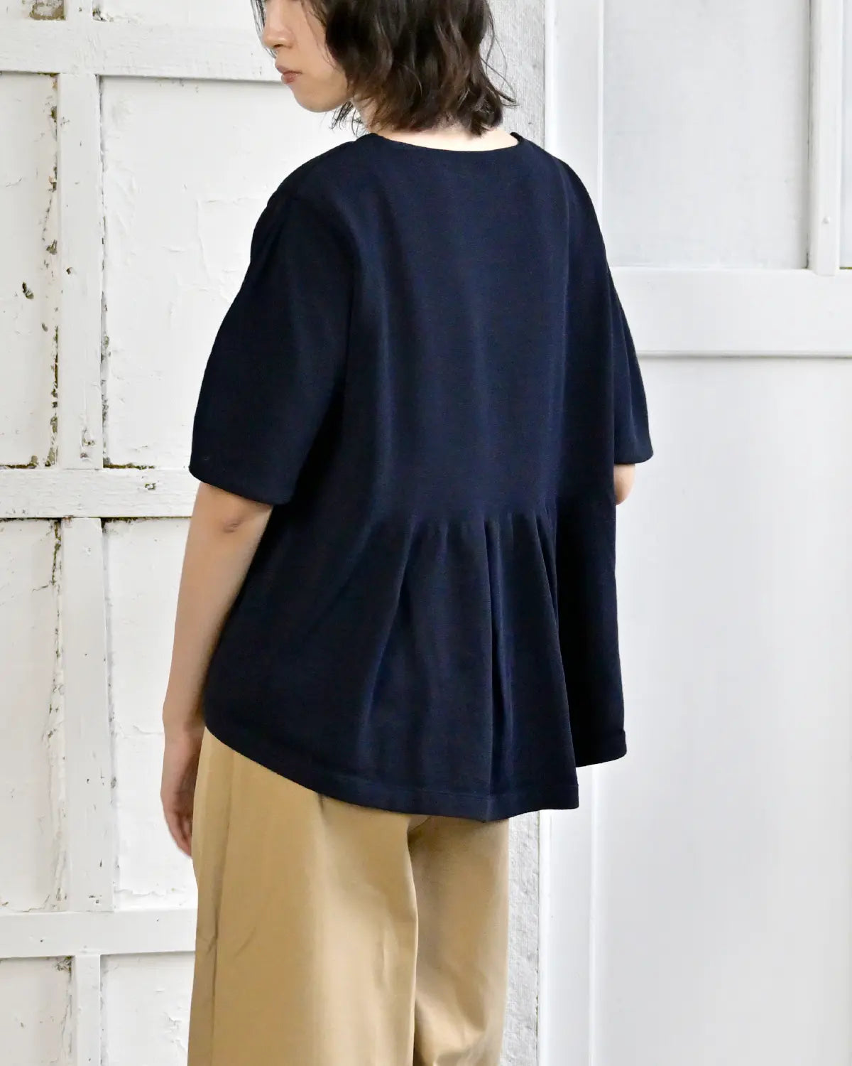 モデル身長:165cm#カラー_01 ダークネイビー