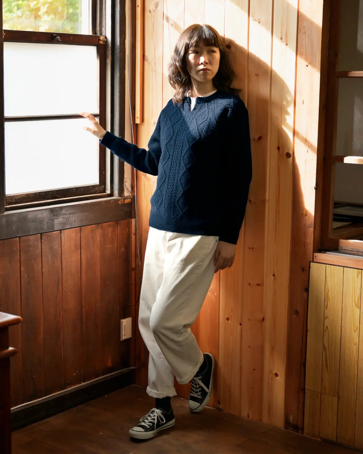 モデル身長:165cm#カラー_22 ダークネイビー