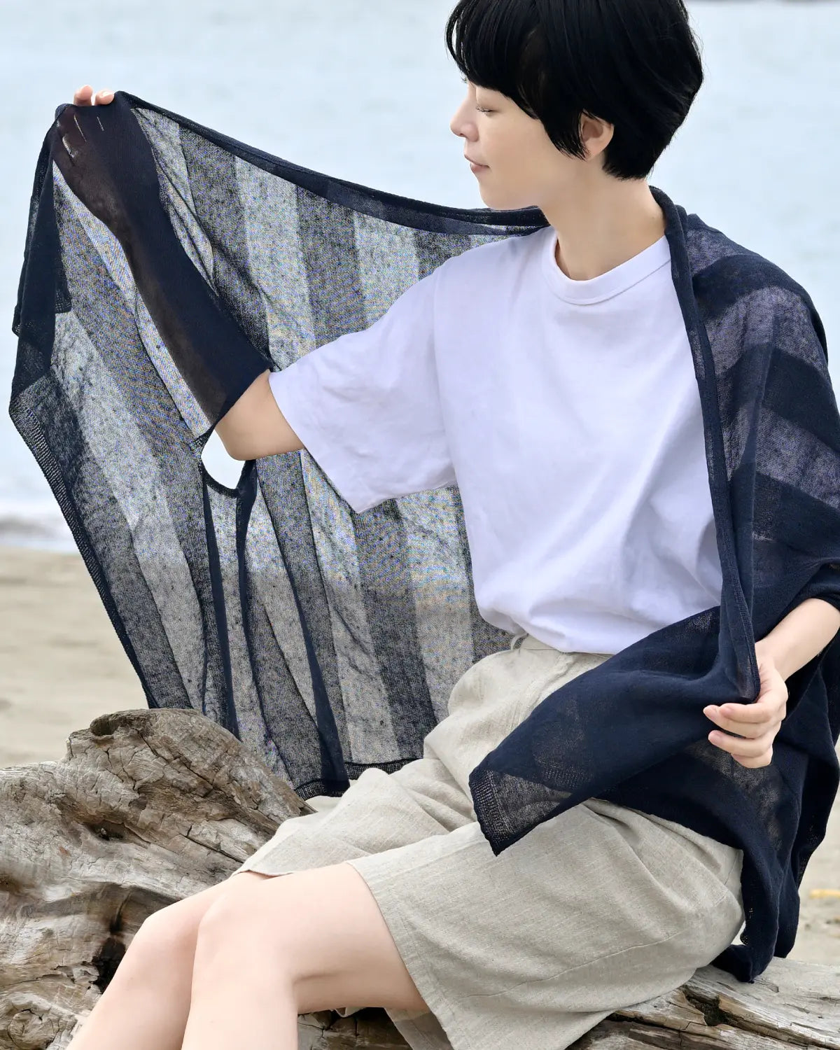 モデル身長:169cm#カラー_24 ネイビー×ネイビー
