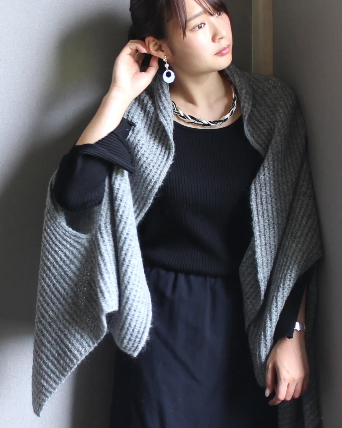 モデル身長:158cm#カラー_25 アッシュグレー