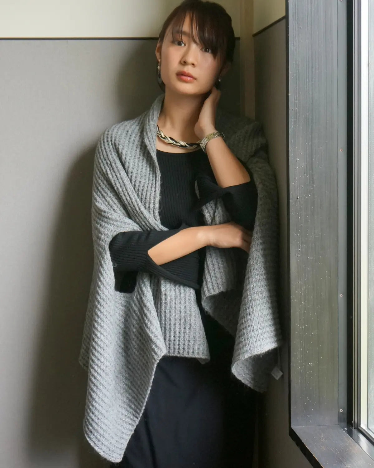 モデル身長:158cm#カラー_25 アッシュグレー