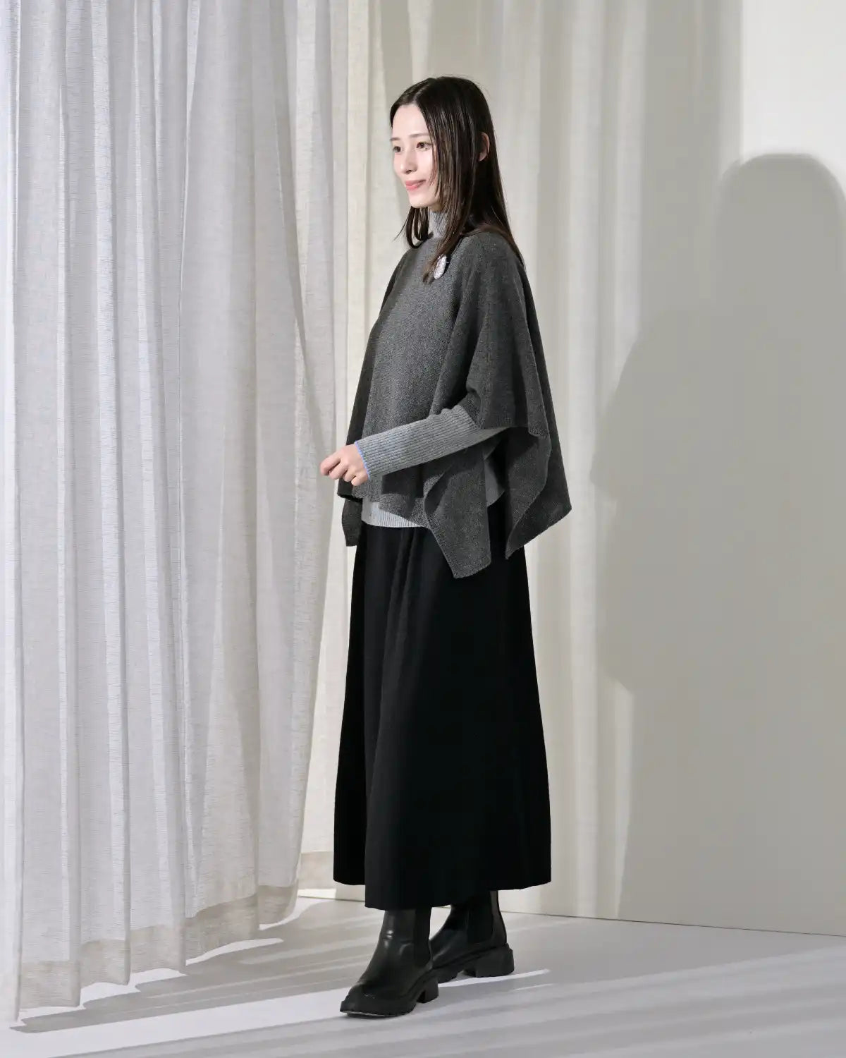 モデル身長:163cm#カラー_10 ダークグレー