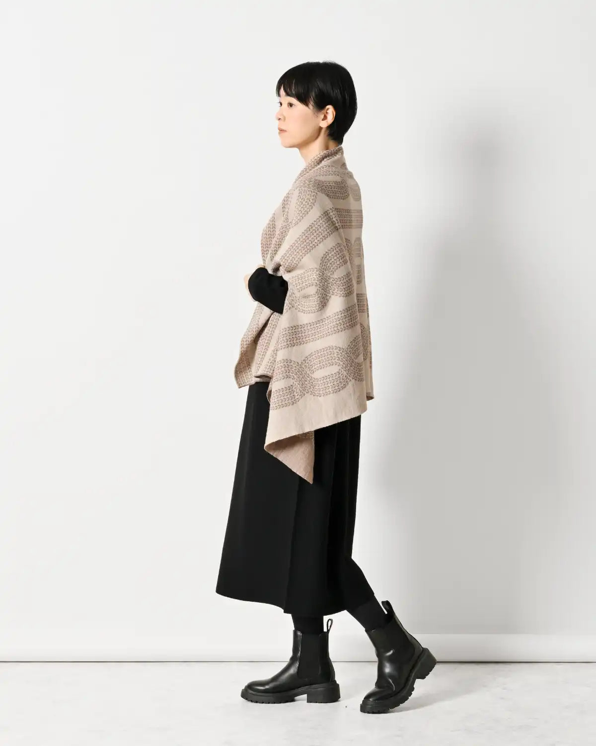 モデル身長:169cm#カラー_08 モカ×ベージュ
