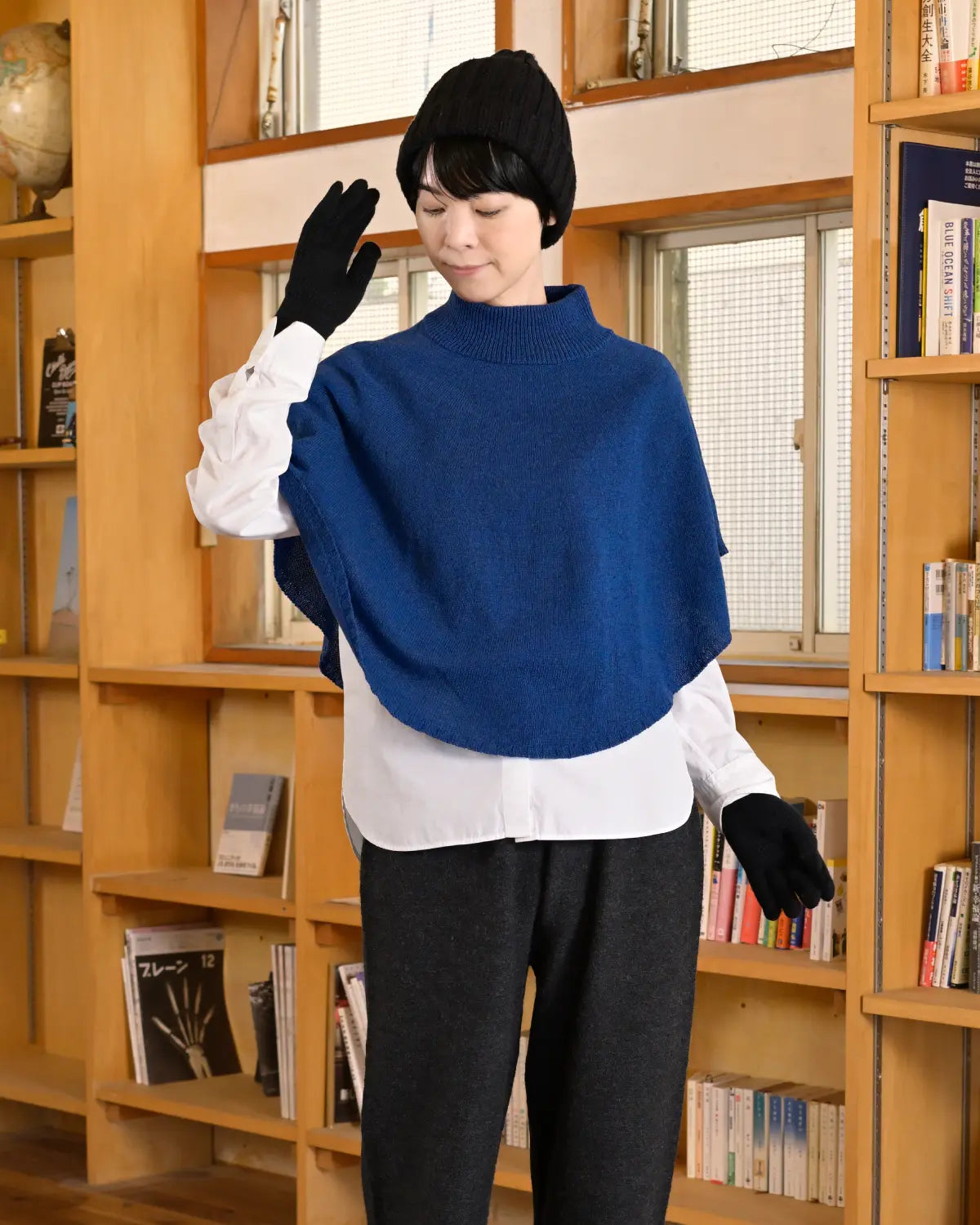 モデル身長:169cm#カラー_03 ダルブルー