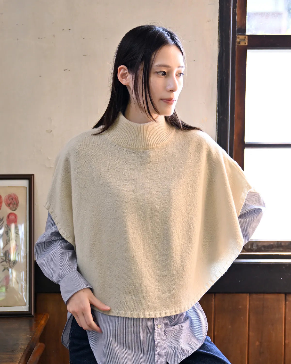 モデル身長:163cm#カラー_01 エクリュ