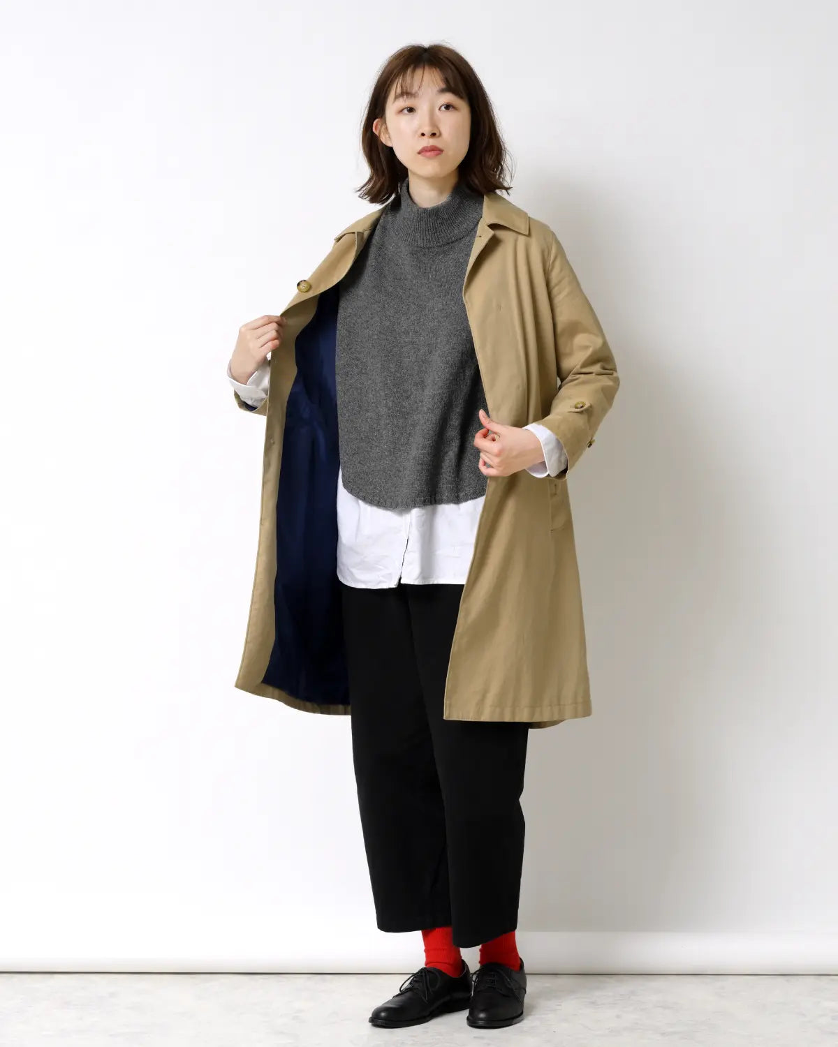 モデル身長:165cm#カラー_05 グレー