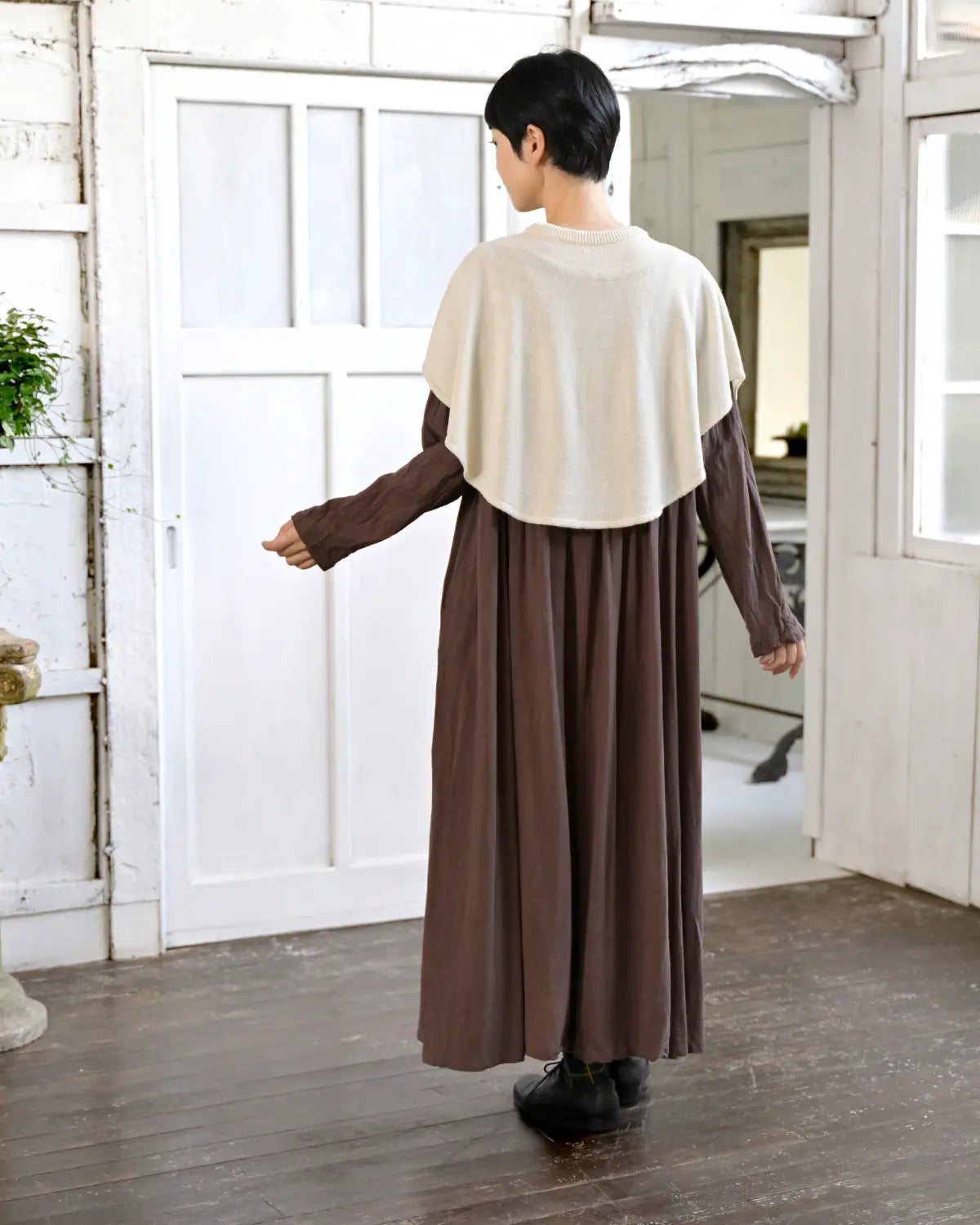 モデル身長:169cm#カラー_01 アイボリー