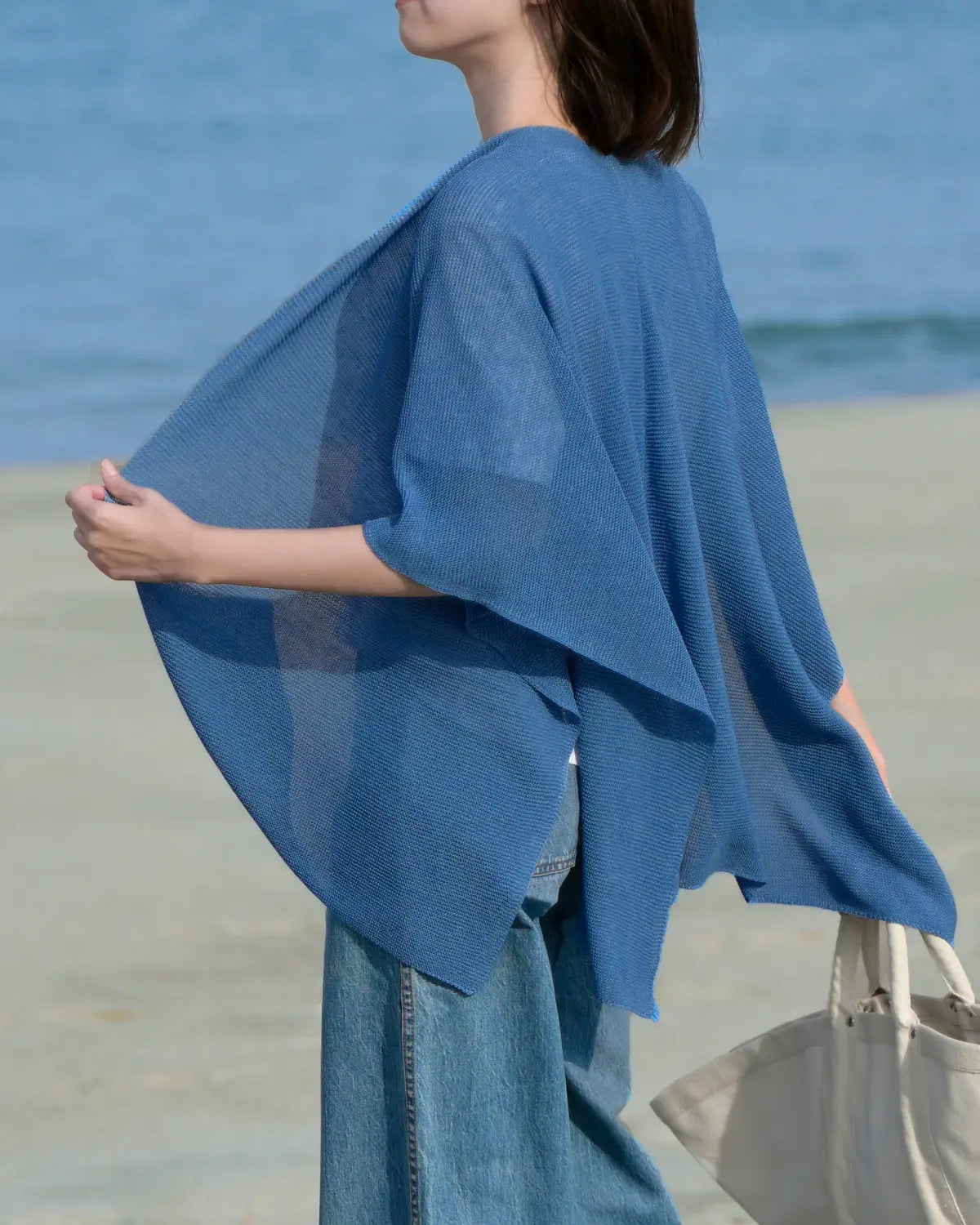 モデル身長:165cm#カラー_02 スカイブルー