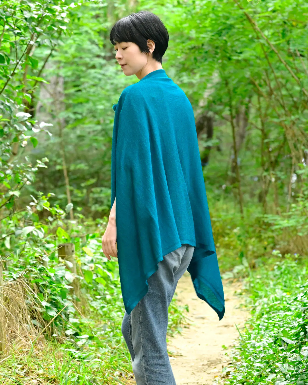 モデル身長:169cm#カラー_03 碧い稜線