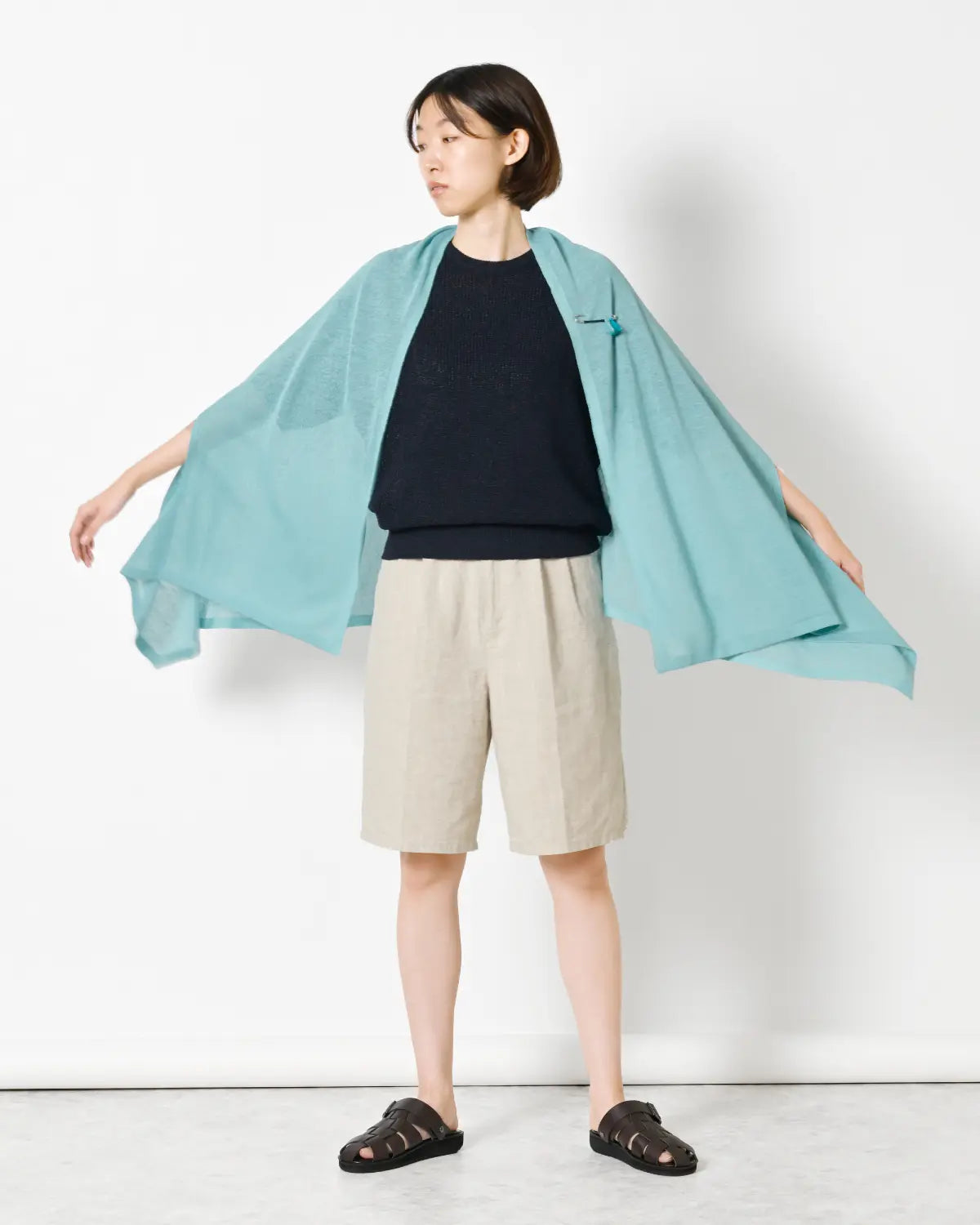 モデル身長:165cm#カラー_01 空色
