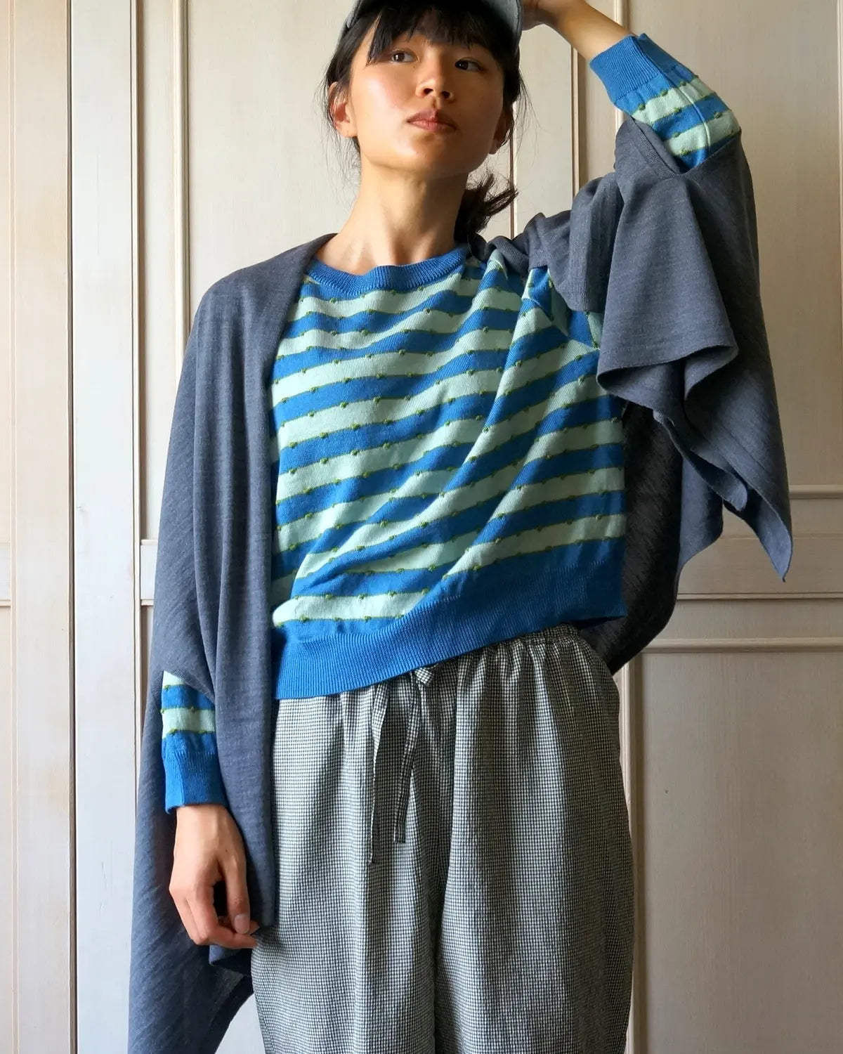 モデル身長:158cm#カラー_30 ミドルグレー