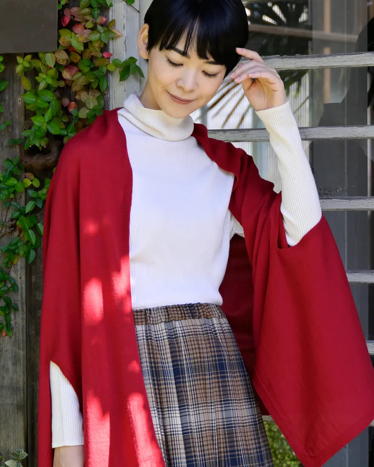 モデル身長:169cm#カラー_21 レンガ
