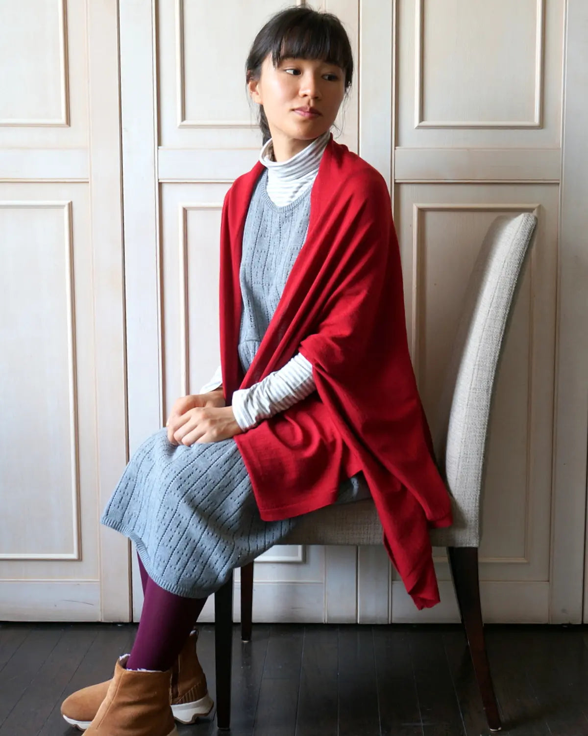 モデル身長:158cm#カラー_21 レンガ