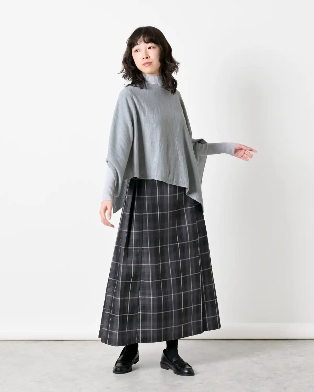 モデル身長:165cm#カラー_06 フレンチグレー