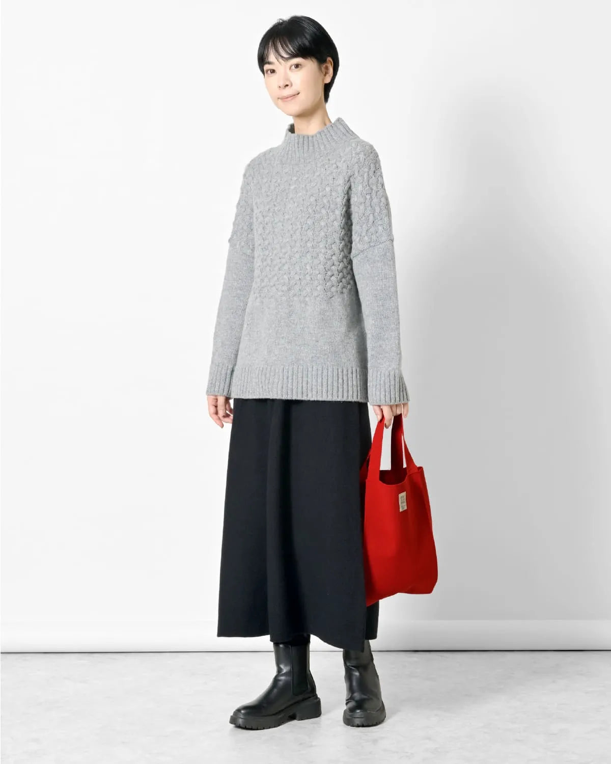 モデル身長:169cm#カラー_01 レッド