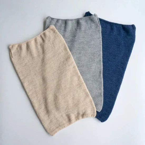 呼吸しやすいフェイスマスク 首もあったかウールカシミヤ