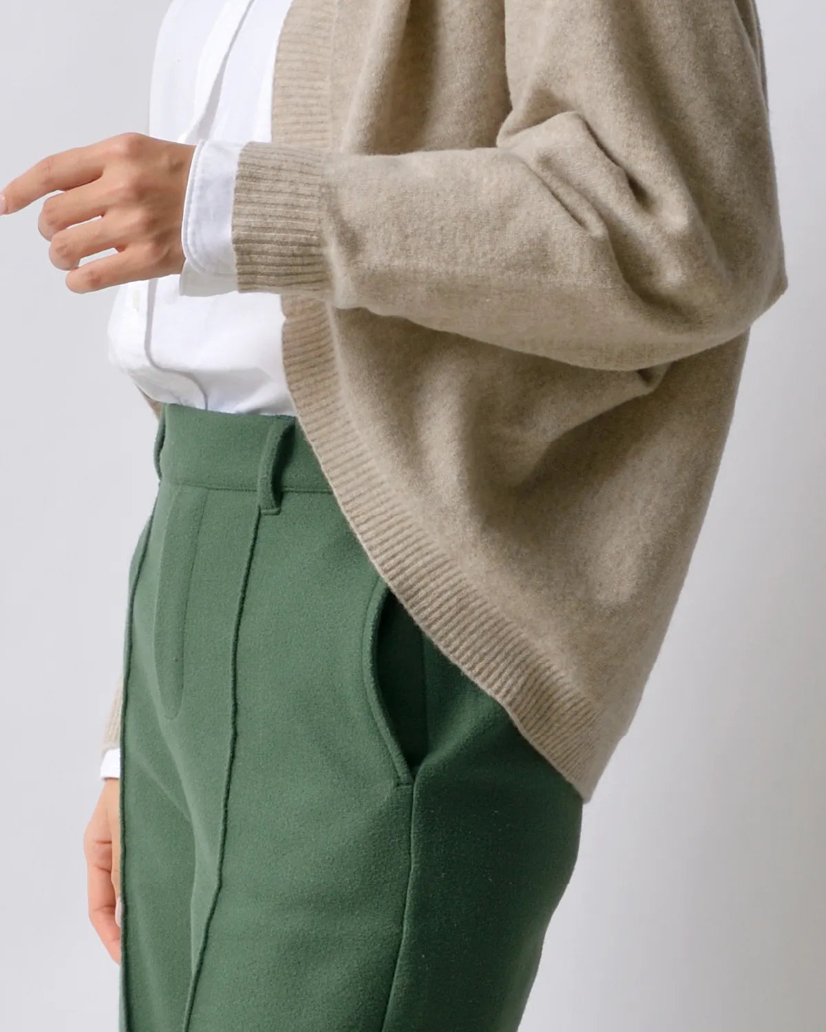 モデル身長:167cm#カラー_06 ベージュ