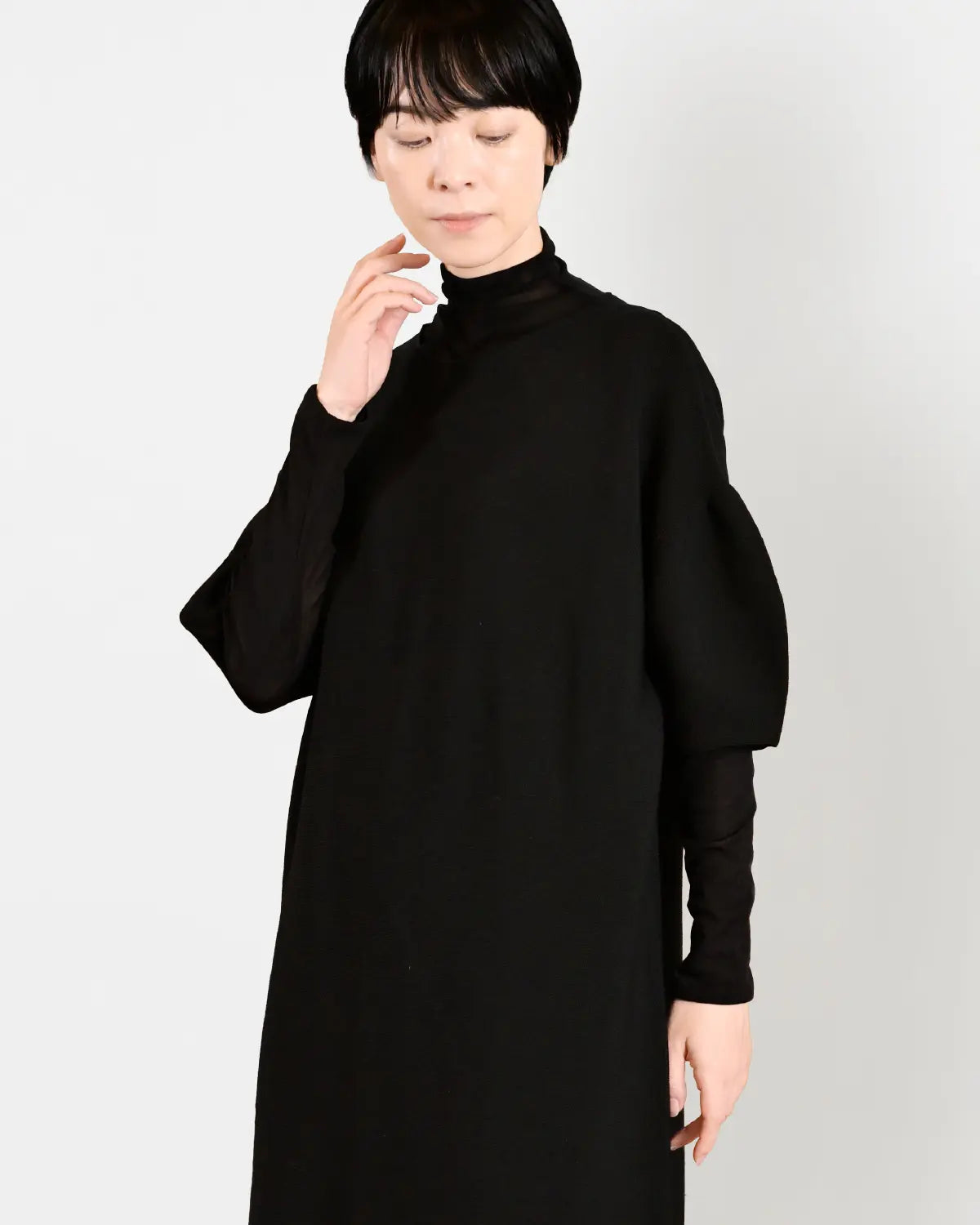通常丈 モデル身長:169cm#カラー_01 ブラック