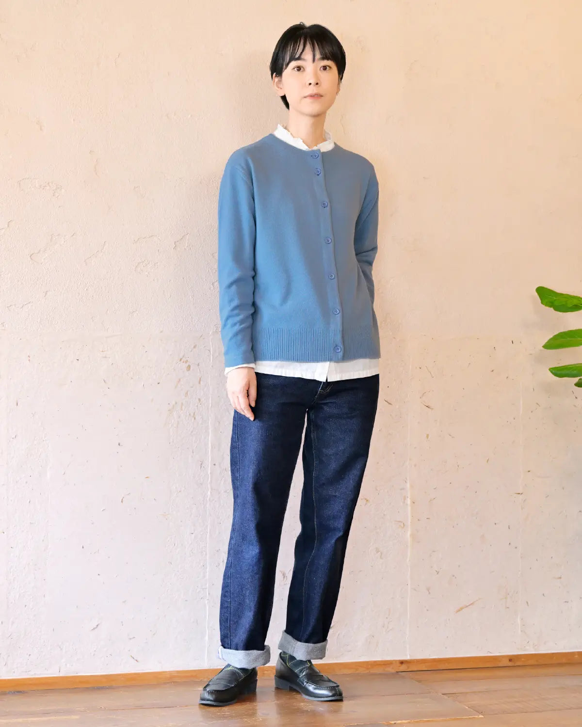モデル身長:169cm#カラー_03 サックス