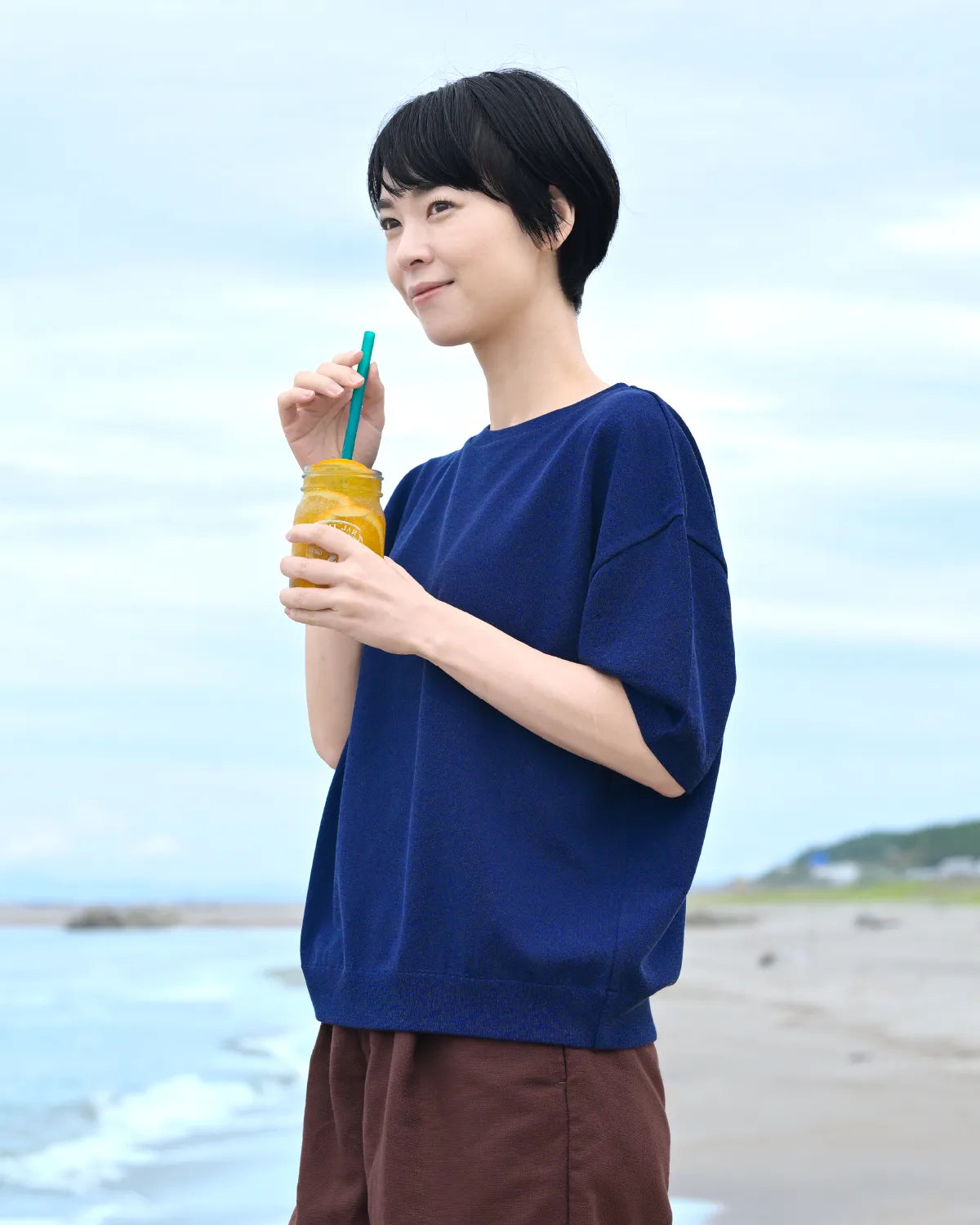 モデル身長:169cm#カラー_05 ネイビー