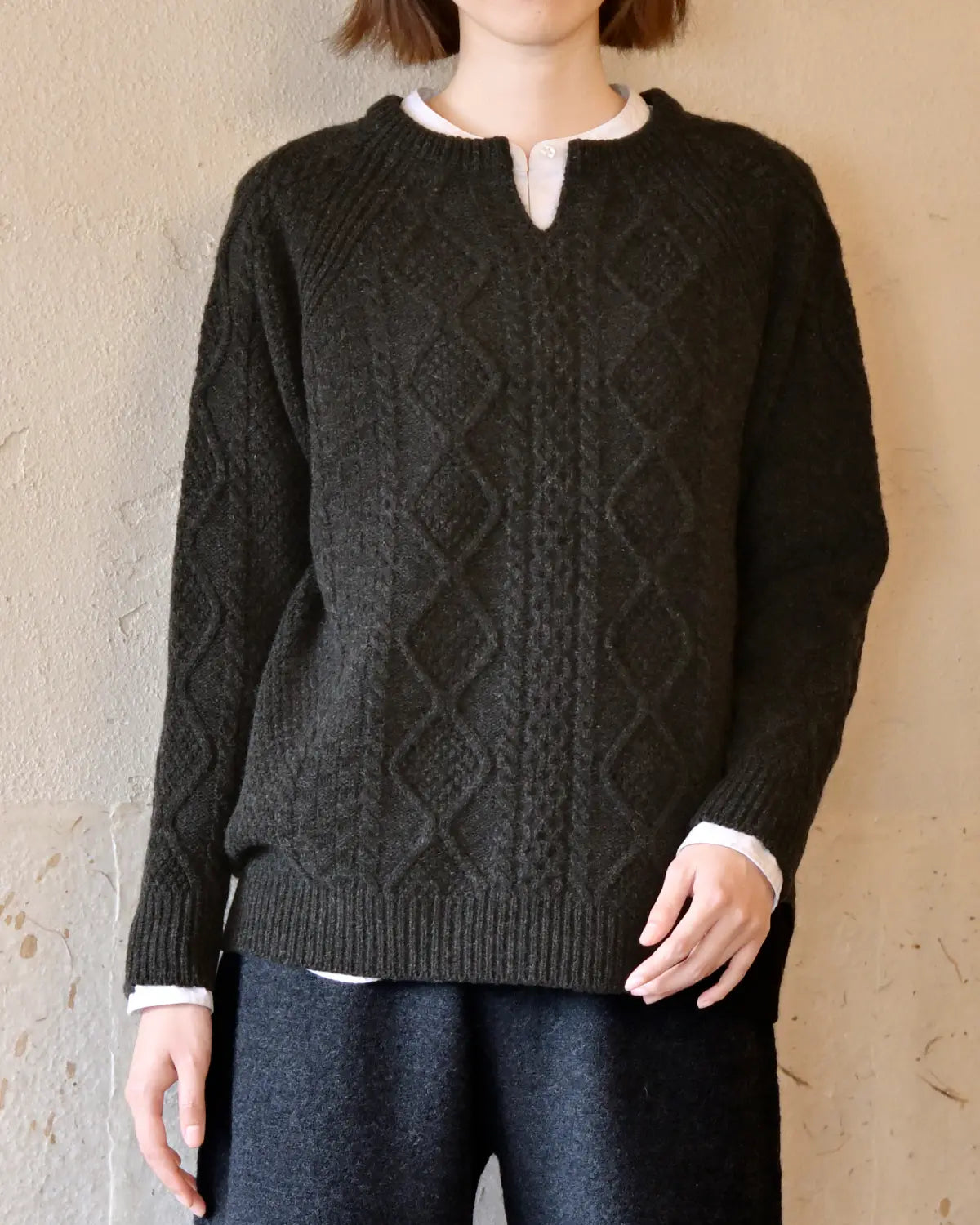 モデル身長:165cm#カラー_18 チャコール