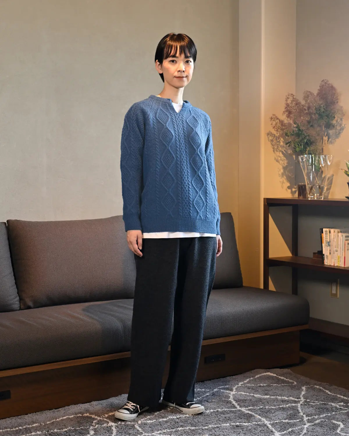 モデル身長:169cm#カラー_21 ジェイブルー