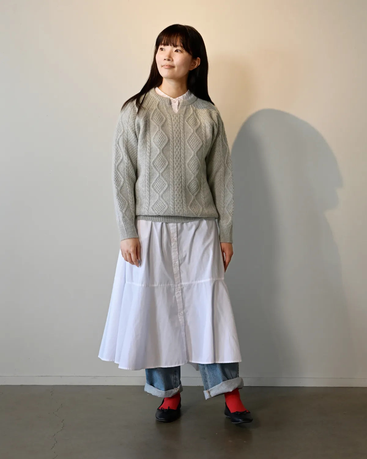 モデル身長:162cm#カラー_14 ライトグレー