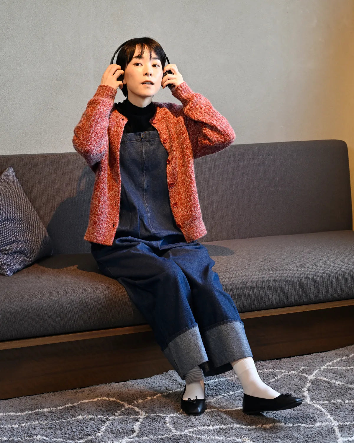 モデル身長:169cm#カラー_02 カージナルレッド