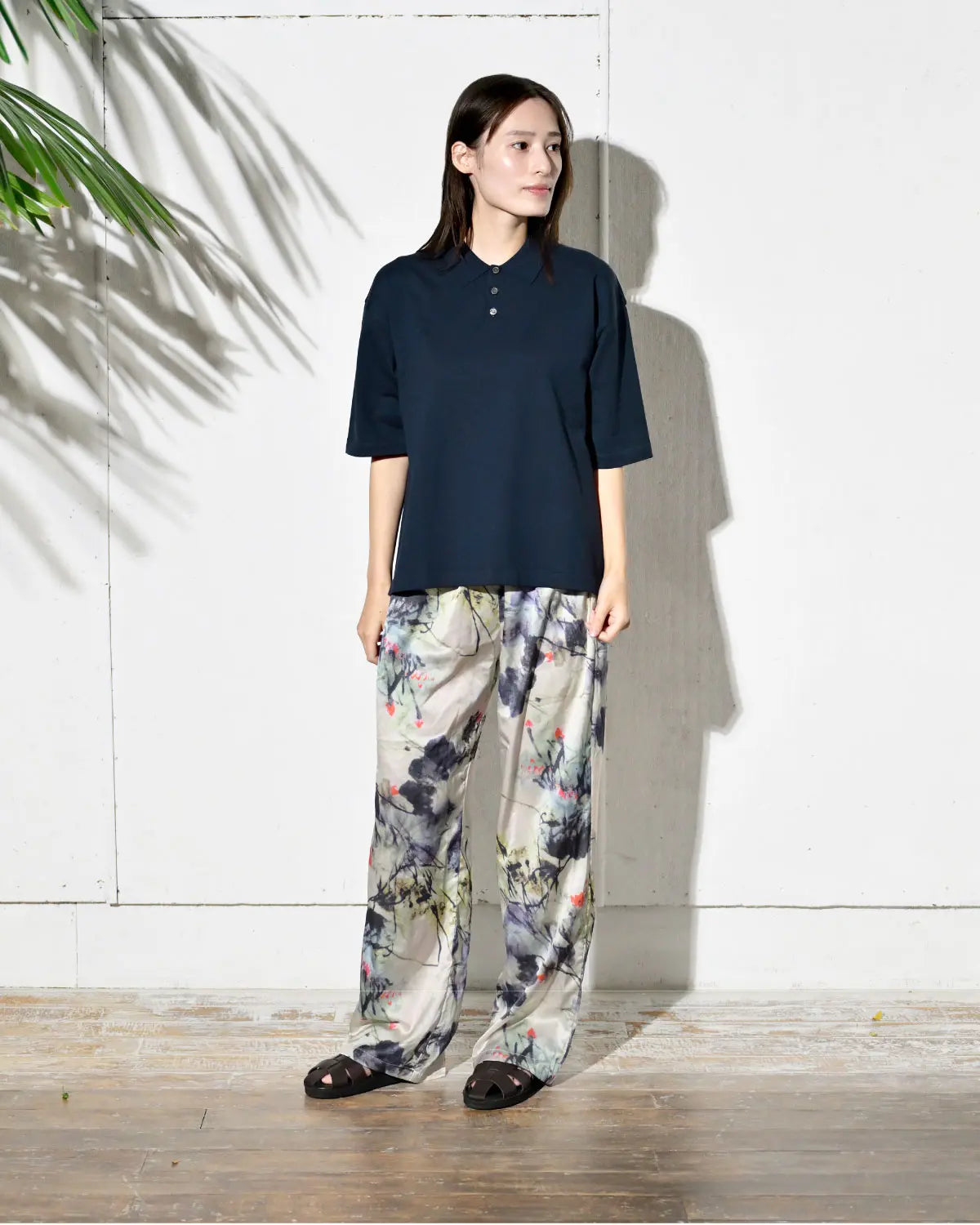Fサイズ モデル身長:163cm#カラー_02 ダークネイビー