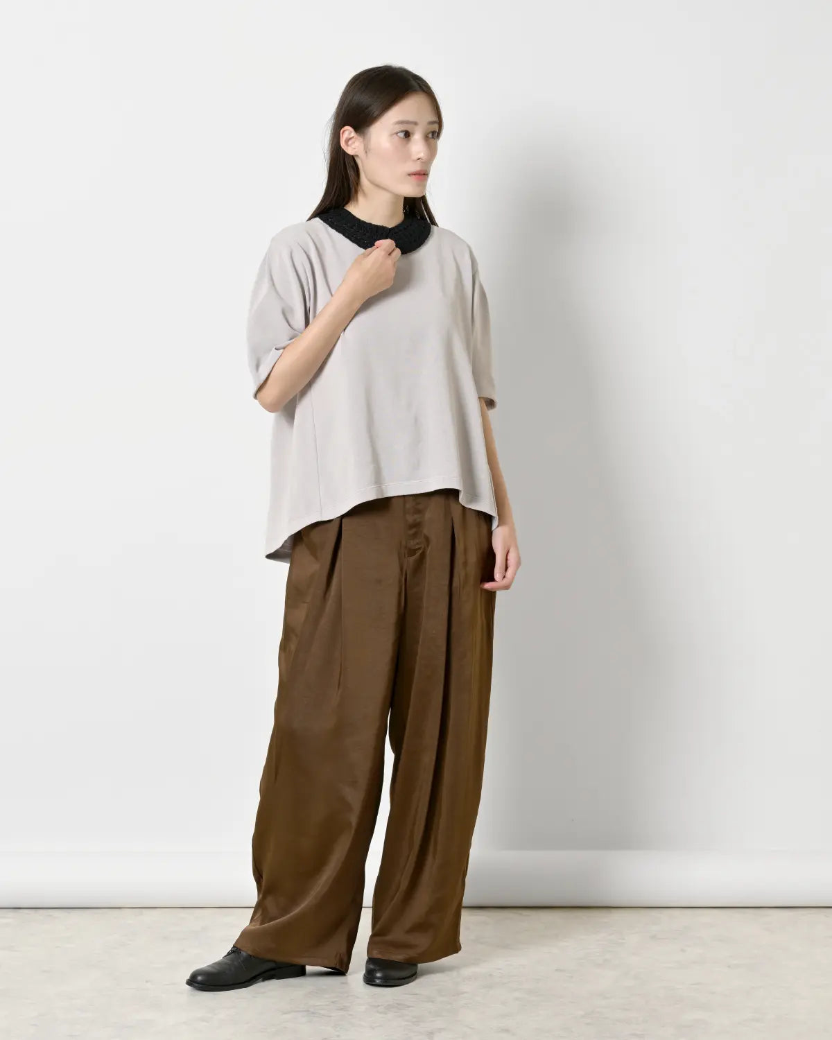 モデル身長:163cm#カラー_50 アイスベージュ