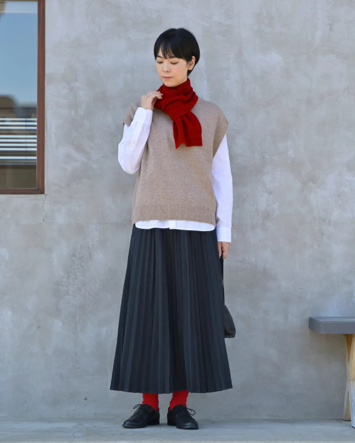 モデル身長:169cm#カラー_12 レンガ
