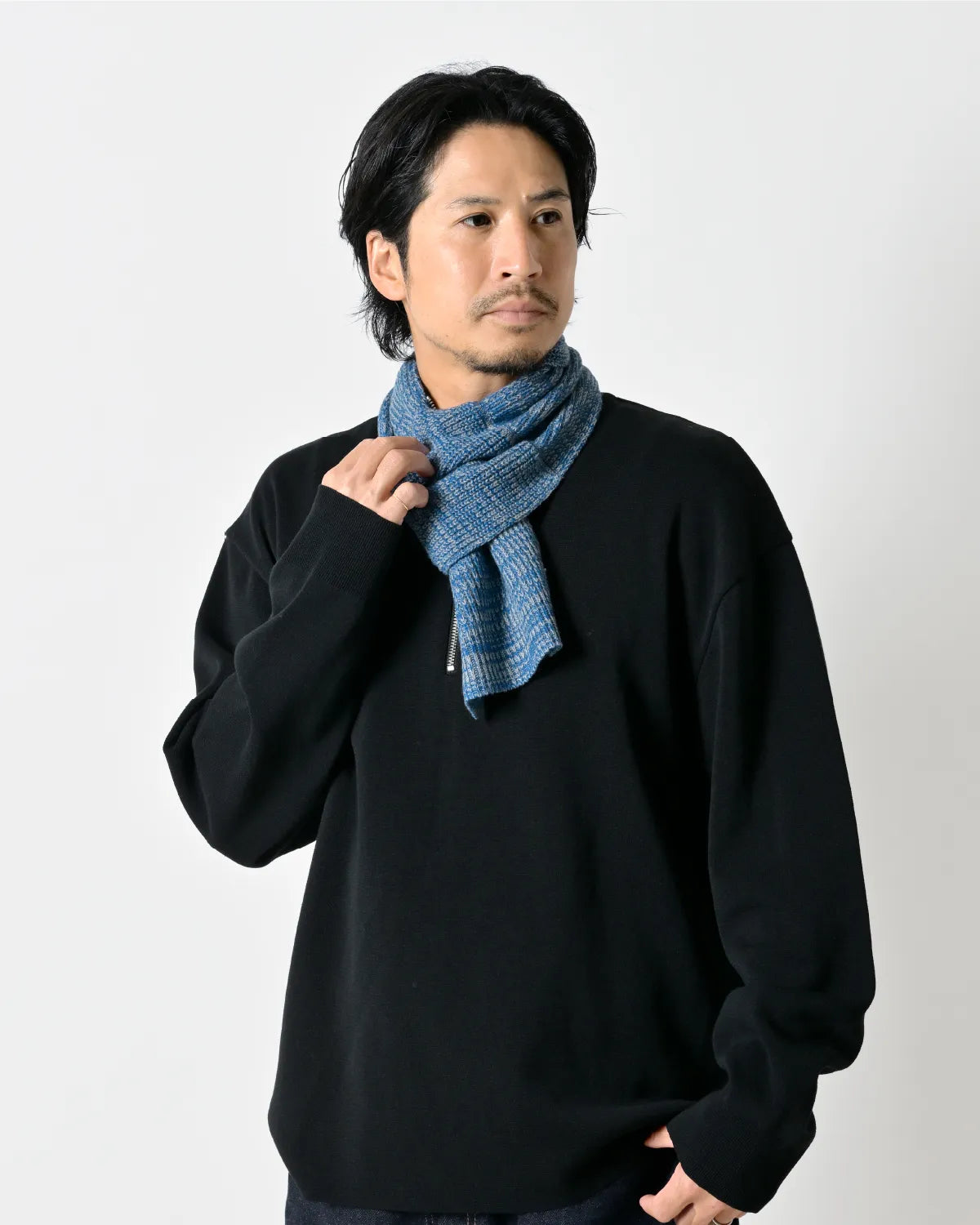 モデル身長:172cm#カラー_04 スモークブルー