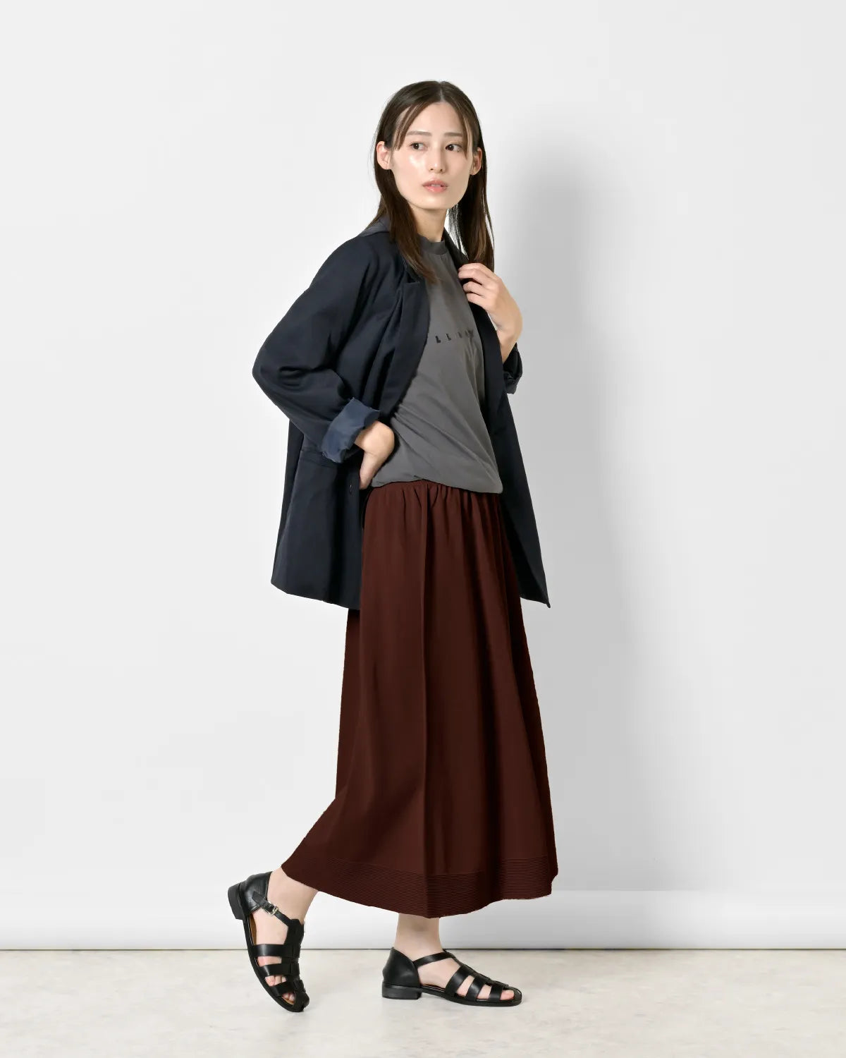 モデル身長:163cm#カラー_55 ブラウン