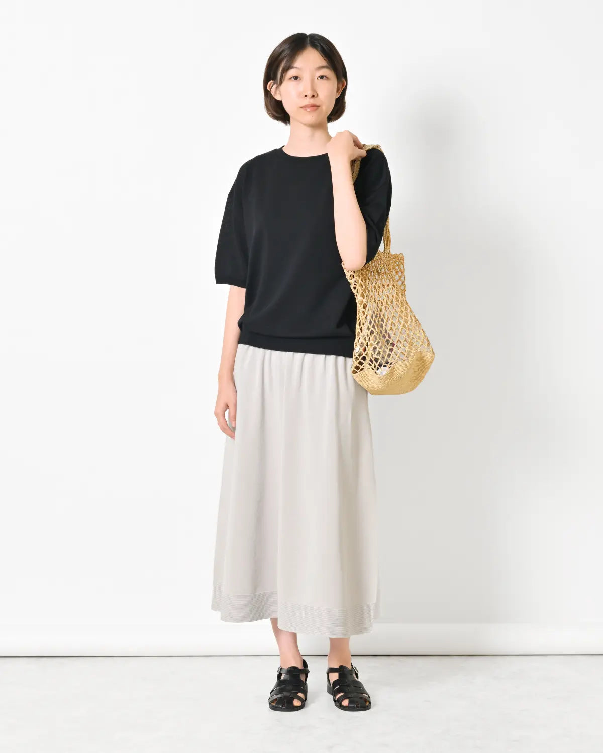 モデル身長:165cm#カラー_50 アイスベージュ