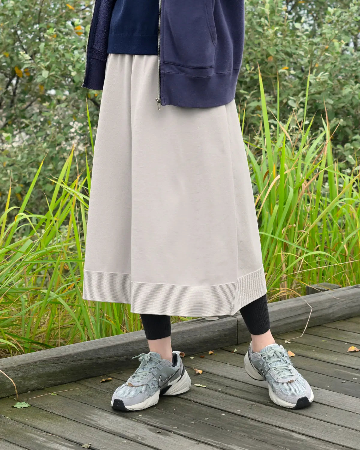 モデル身長:165cm#カラー_50 アイスベージュ
