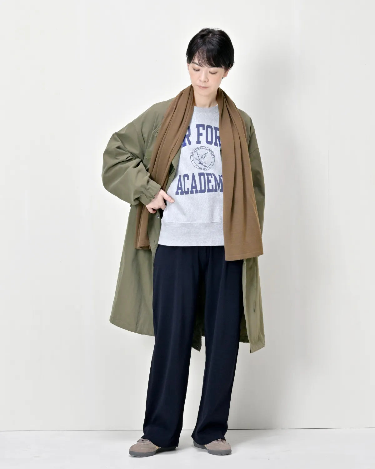 丈長め モデル身長:169cm#カラー_01 ダークネイビー