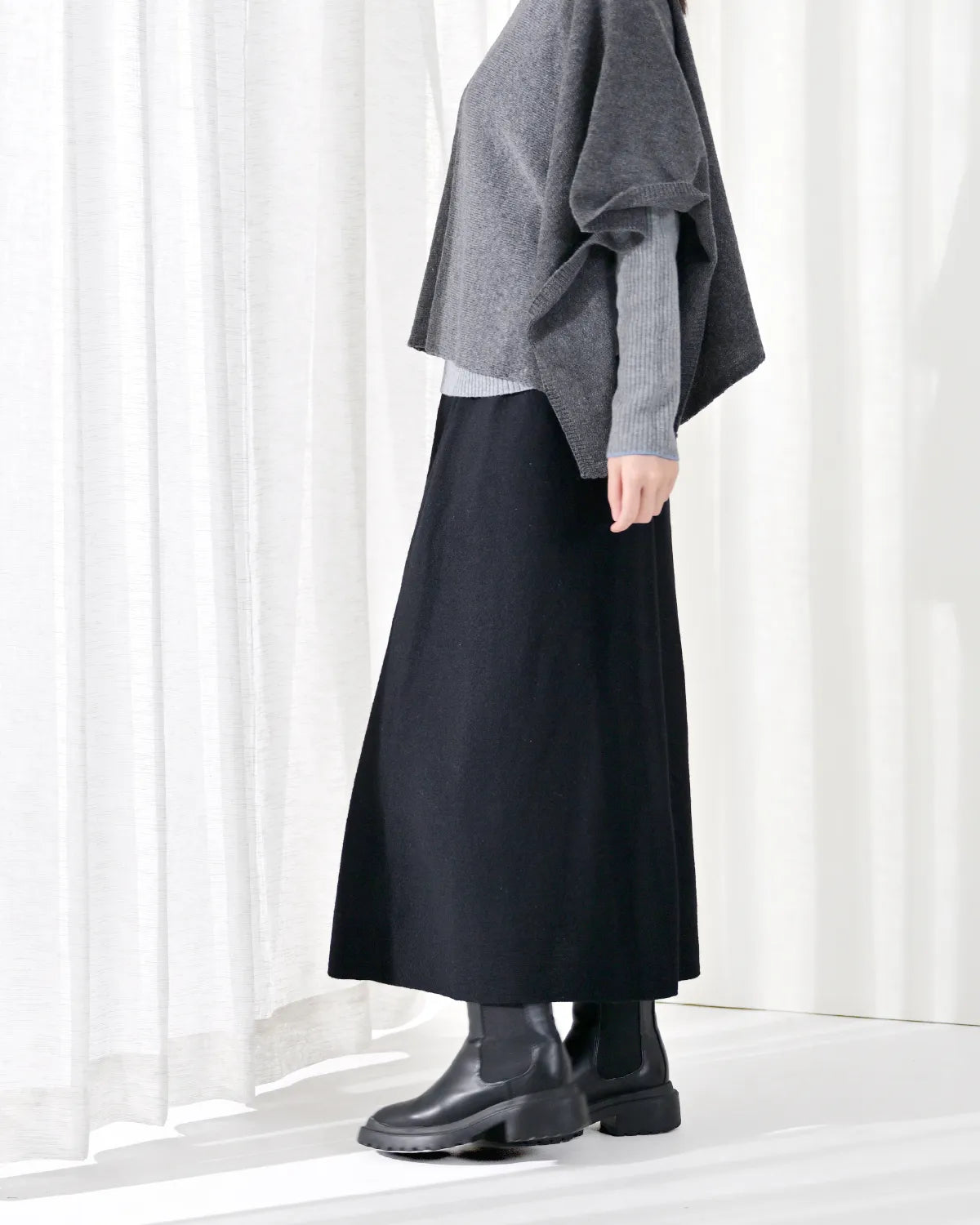 モデル身長:163cm#カラー_03 ブラック
