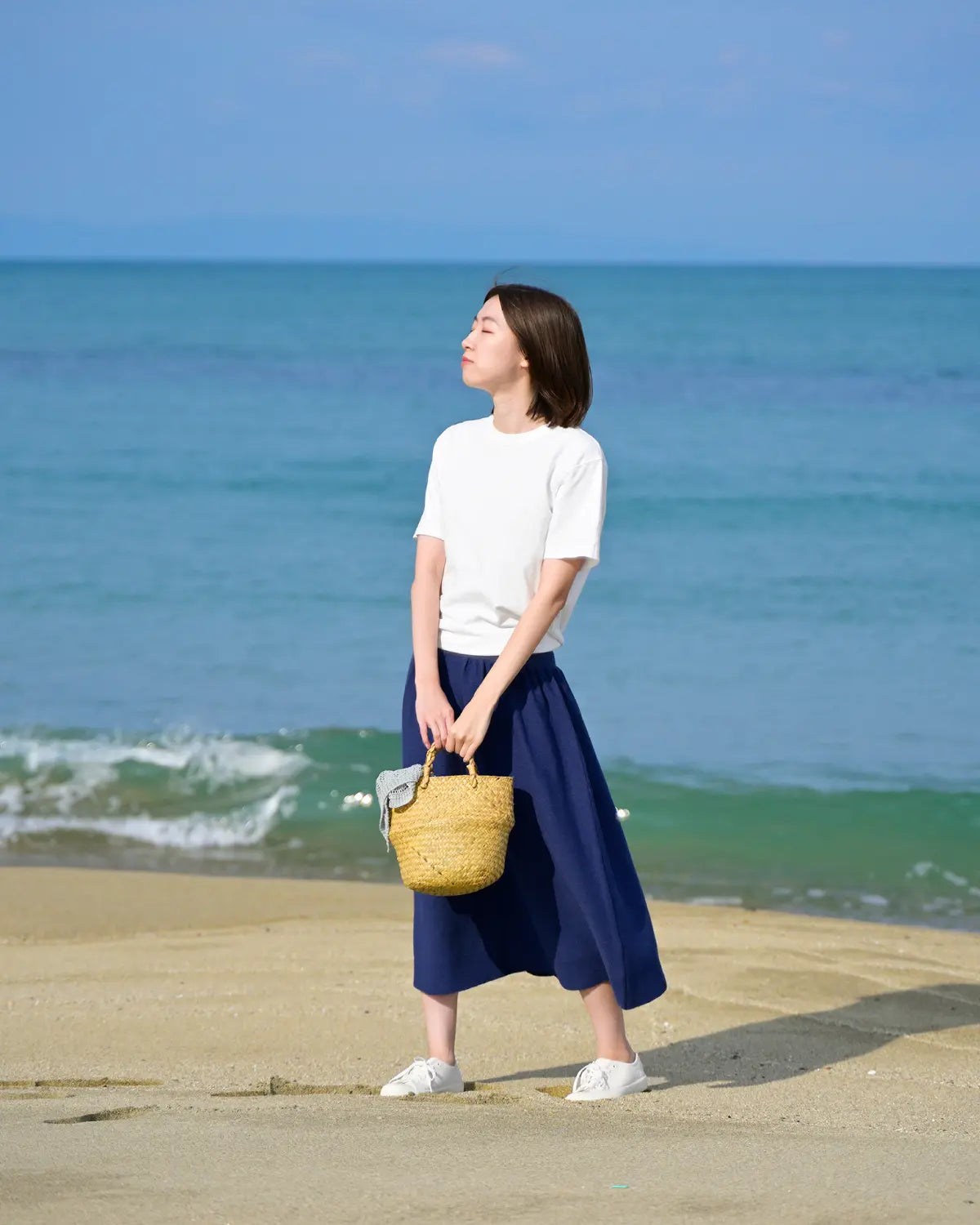 モデル身長:165cm#カラー_03 インディゴ