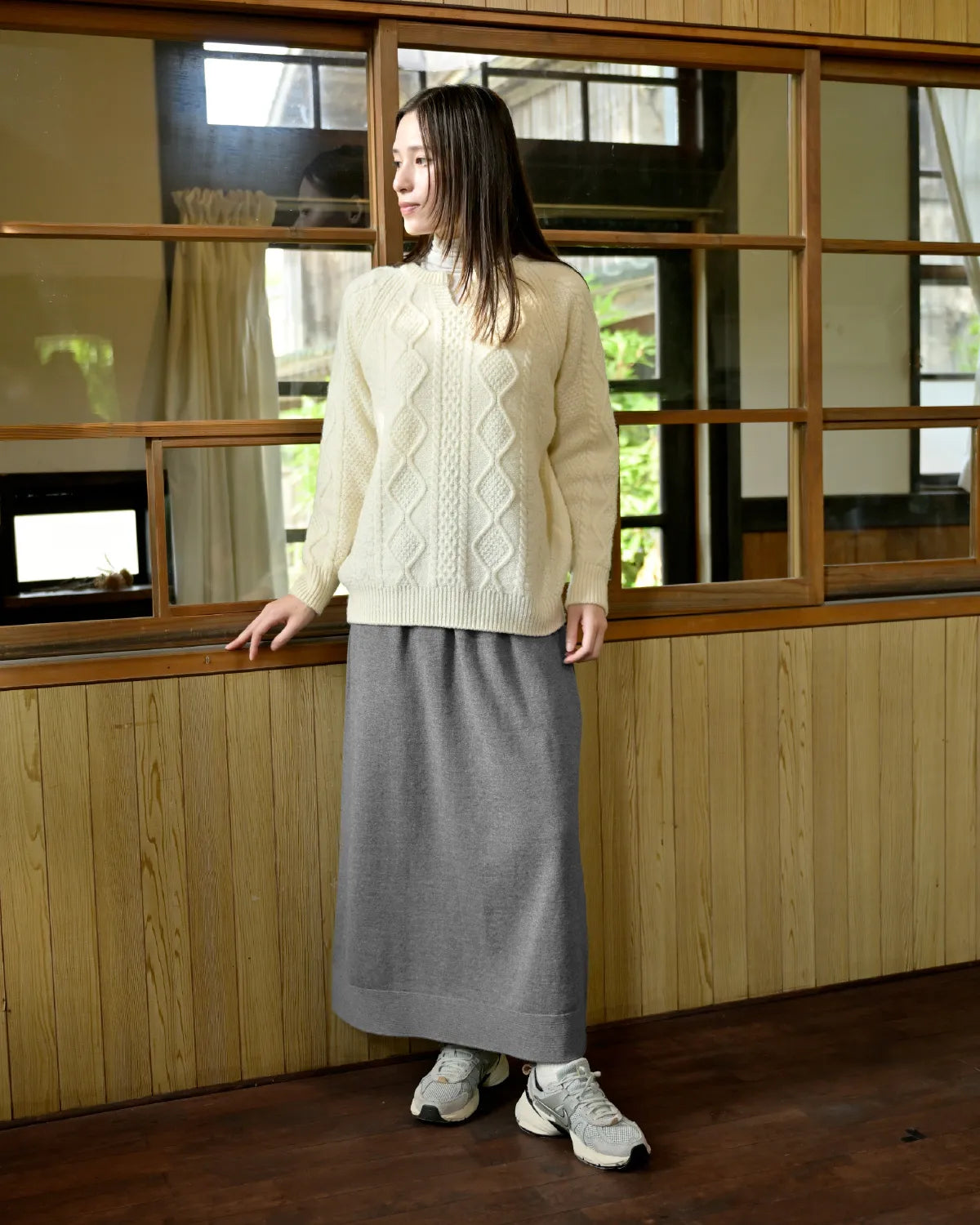 モデル身長:163cm#カラー_01 グレー