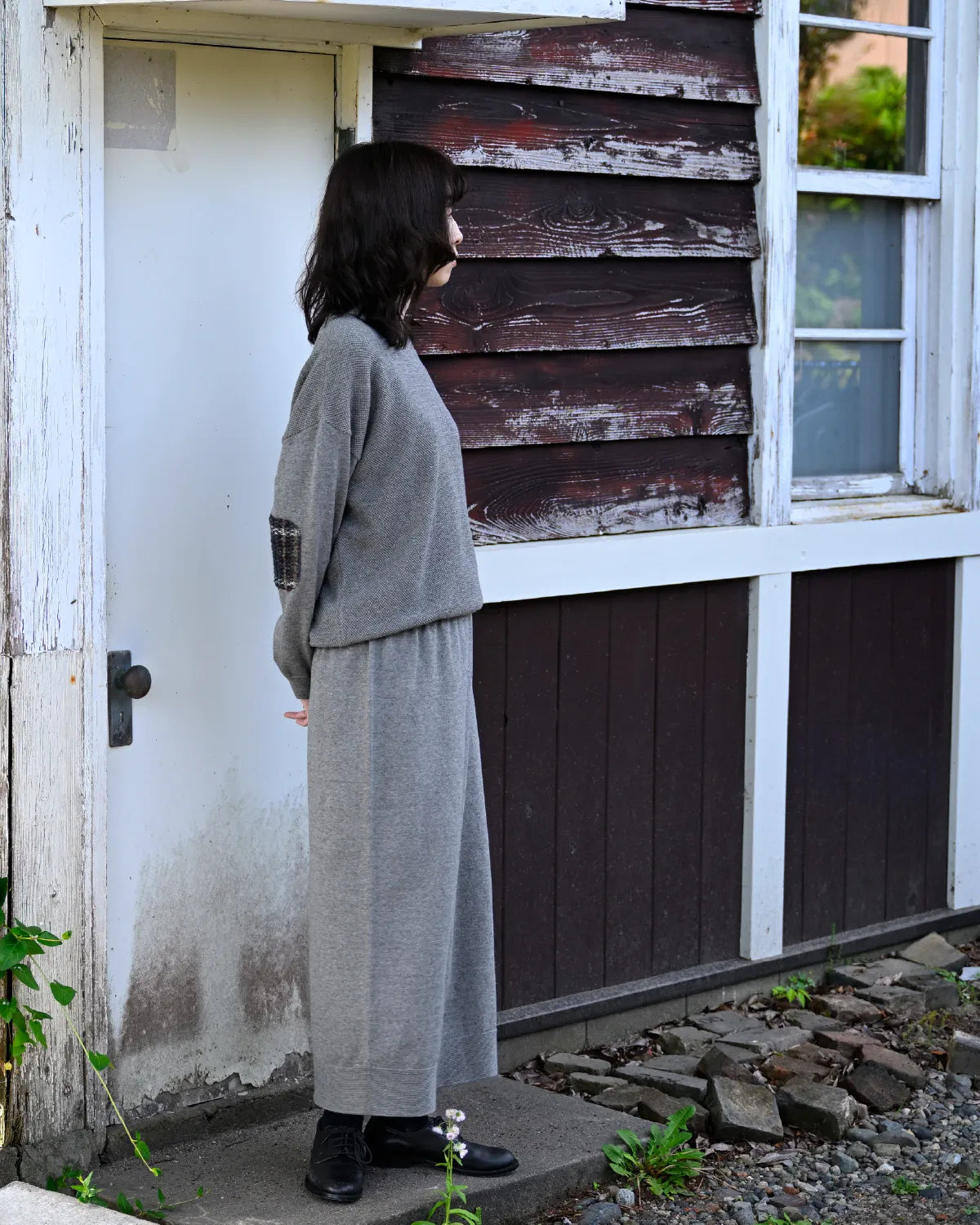 モデル身長:165cm#カラー_01 グレー