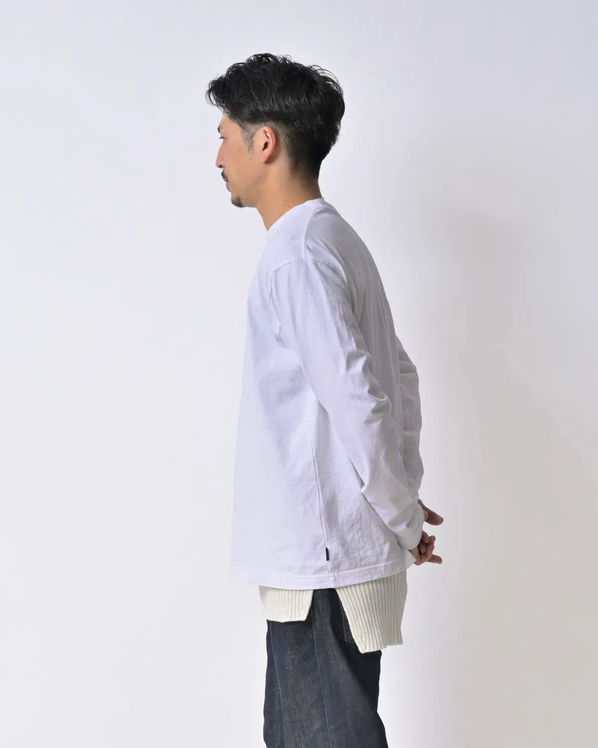Lサイズ モデル身長:172cm#カラー_01 ホワイト
