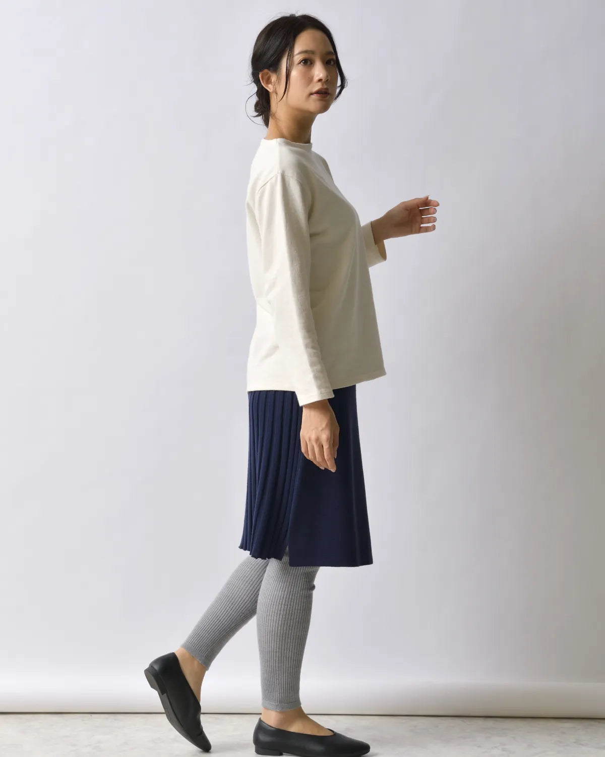 【送料無料】よくのびてきれいにフィット ニット3点セット