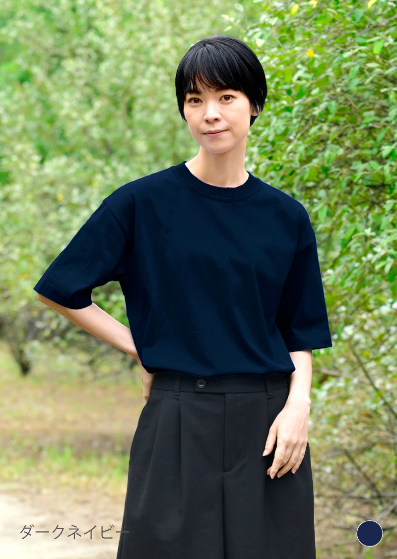 UVカットTシャツ ダークネイビー