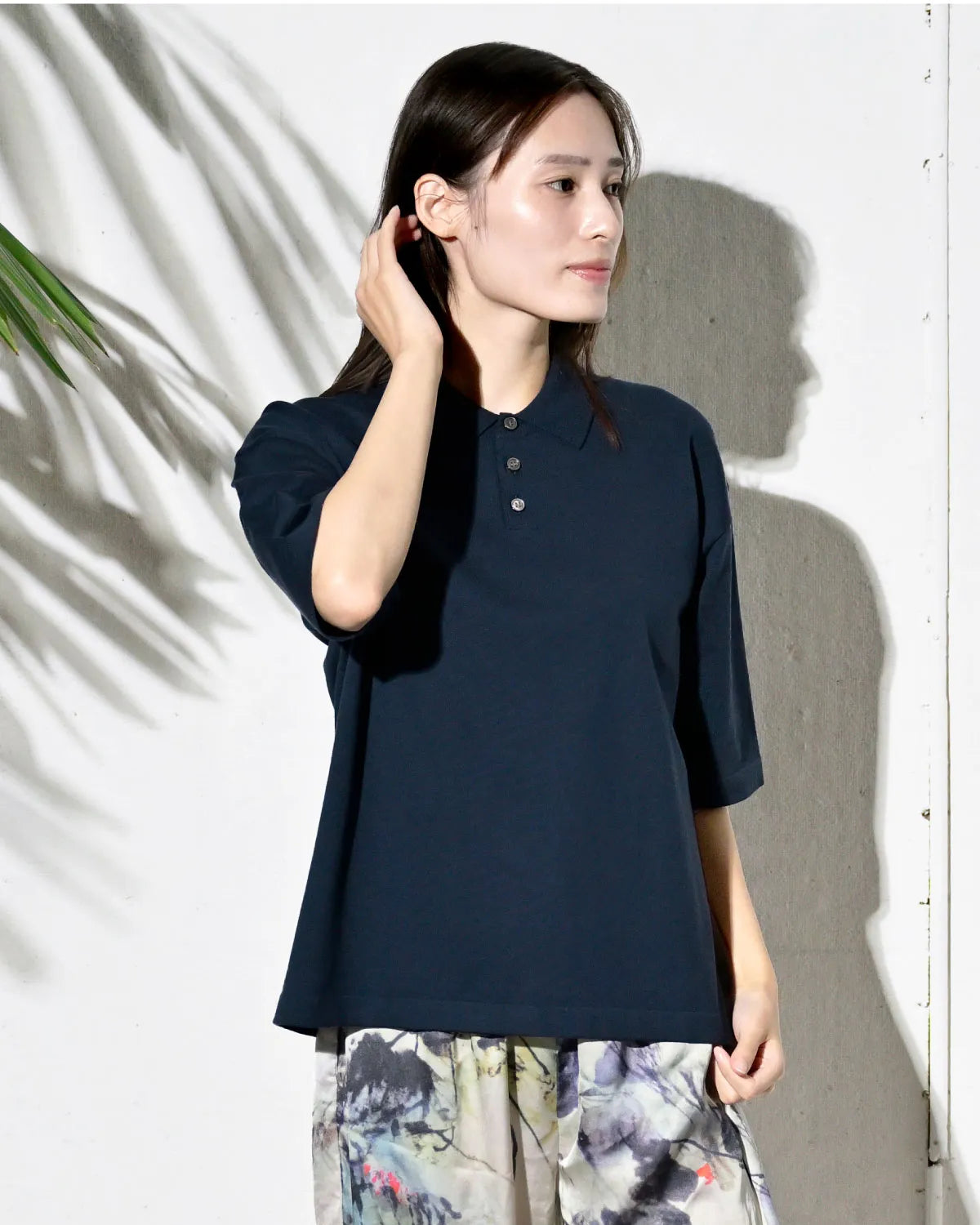 Fサイズ モデル身長：163cm#カラー_02 ダークネイビー