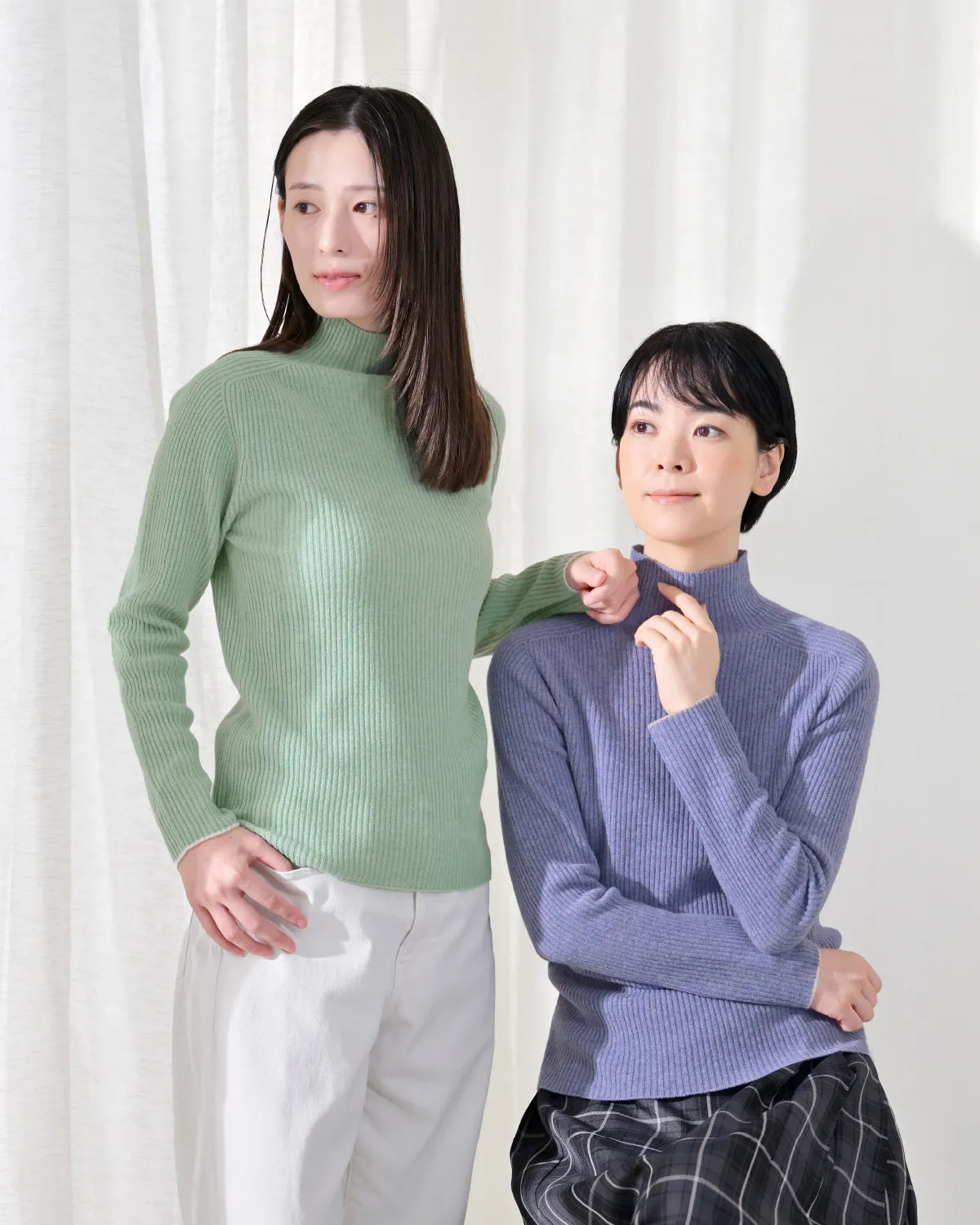 Mサイズ モデル身長：163cm#カラー_02 ミント