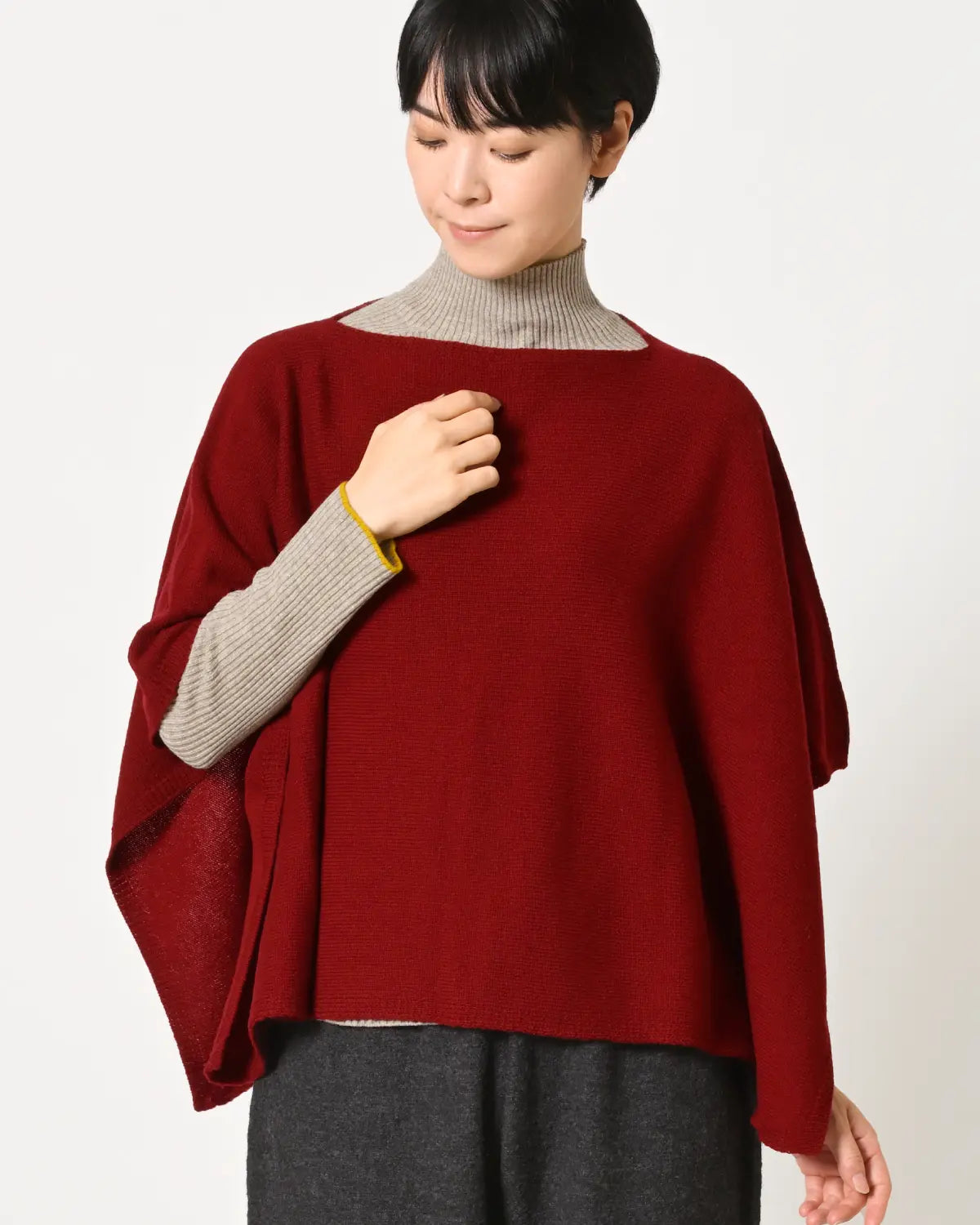 モデル身長：169cm#カラー_06 レンガ