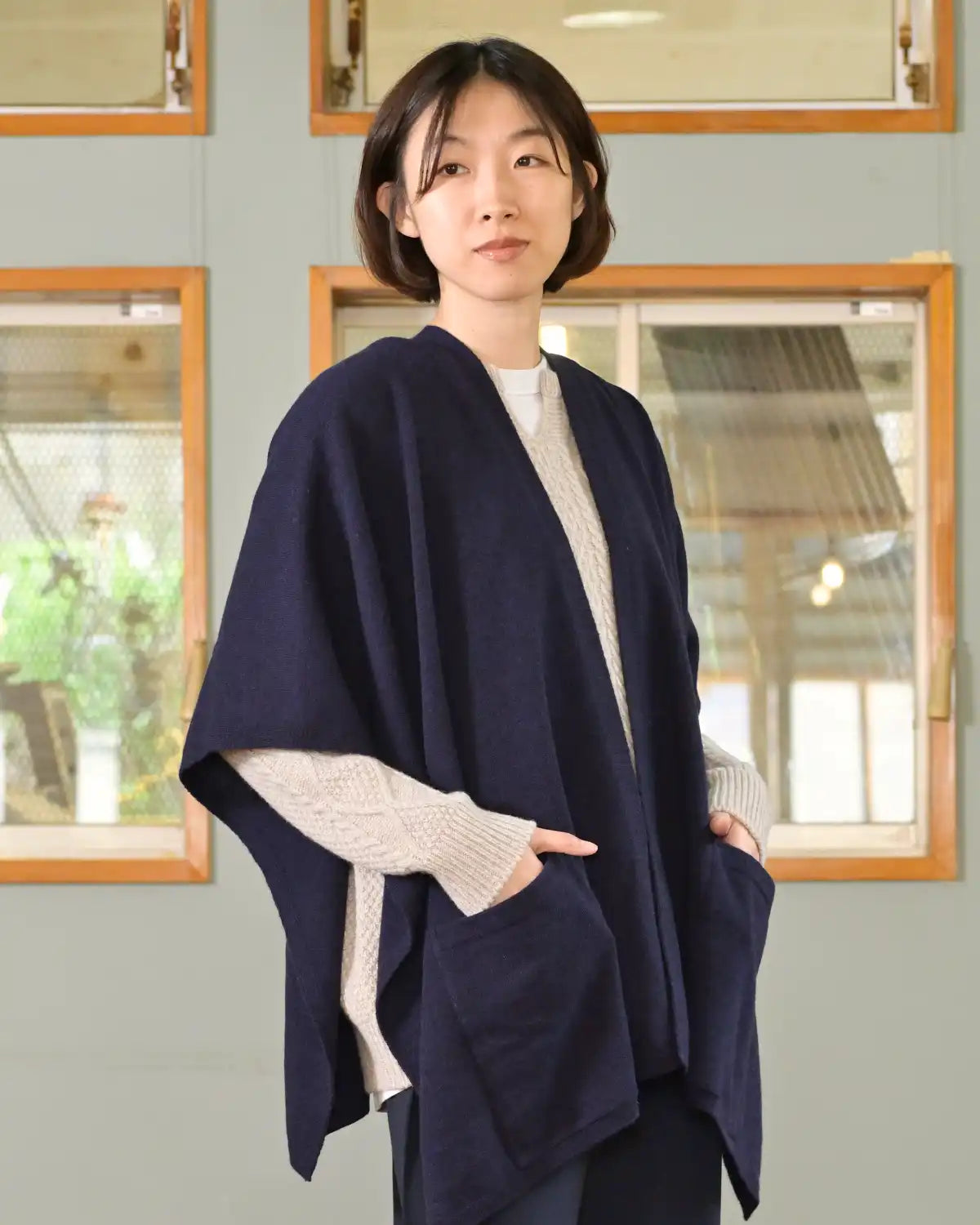 モデル身長：165cm#カラー_04 ネイビー