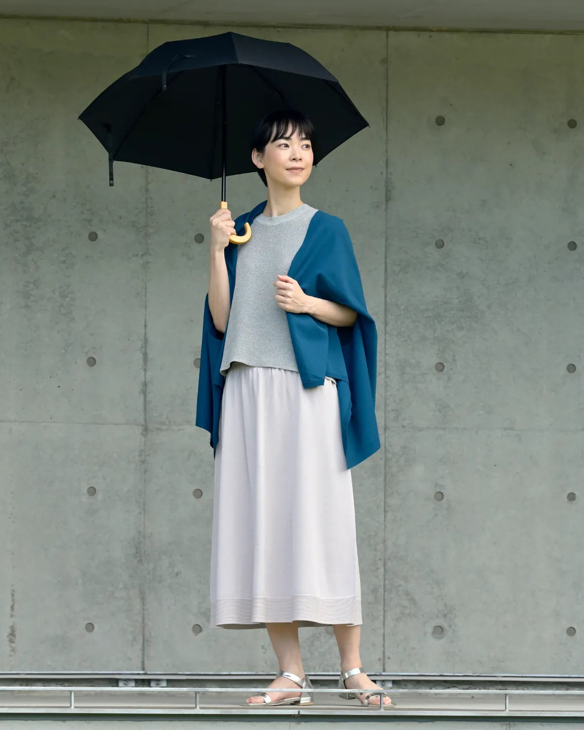 モデル身長：169cm#カラー_01 ディープブルー