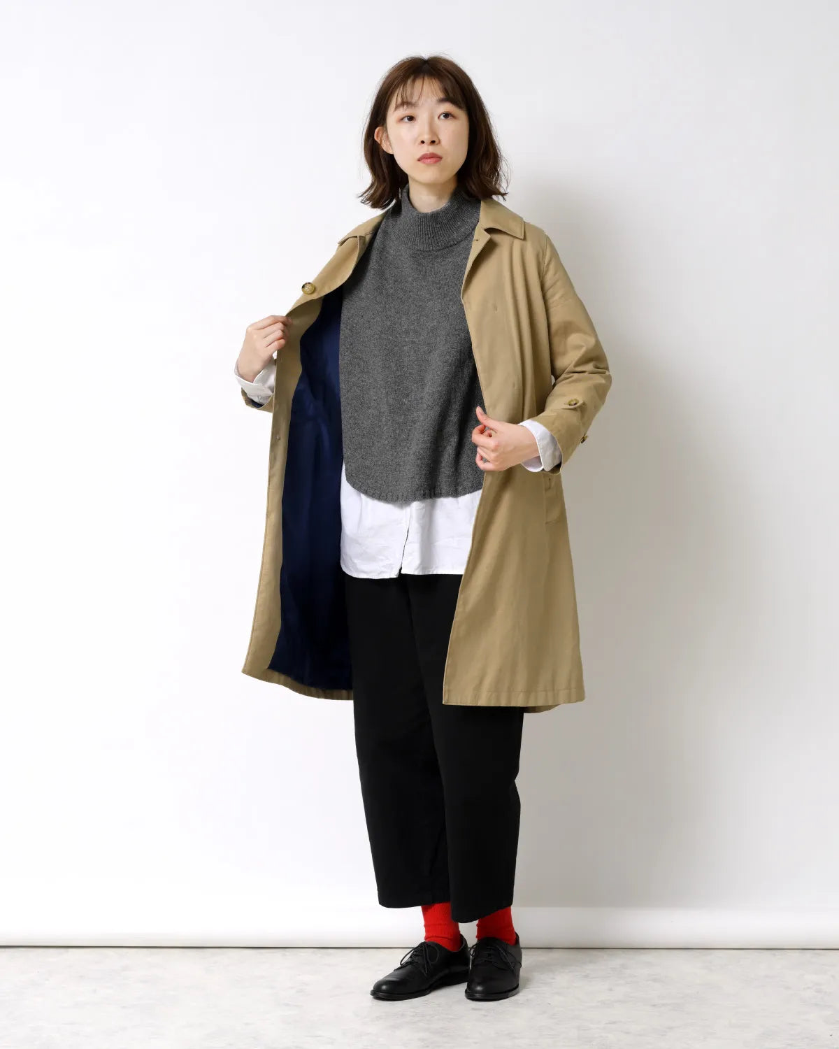 モデル身長：165cm#カラー_05 グレー