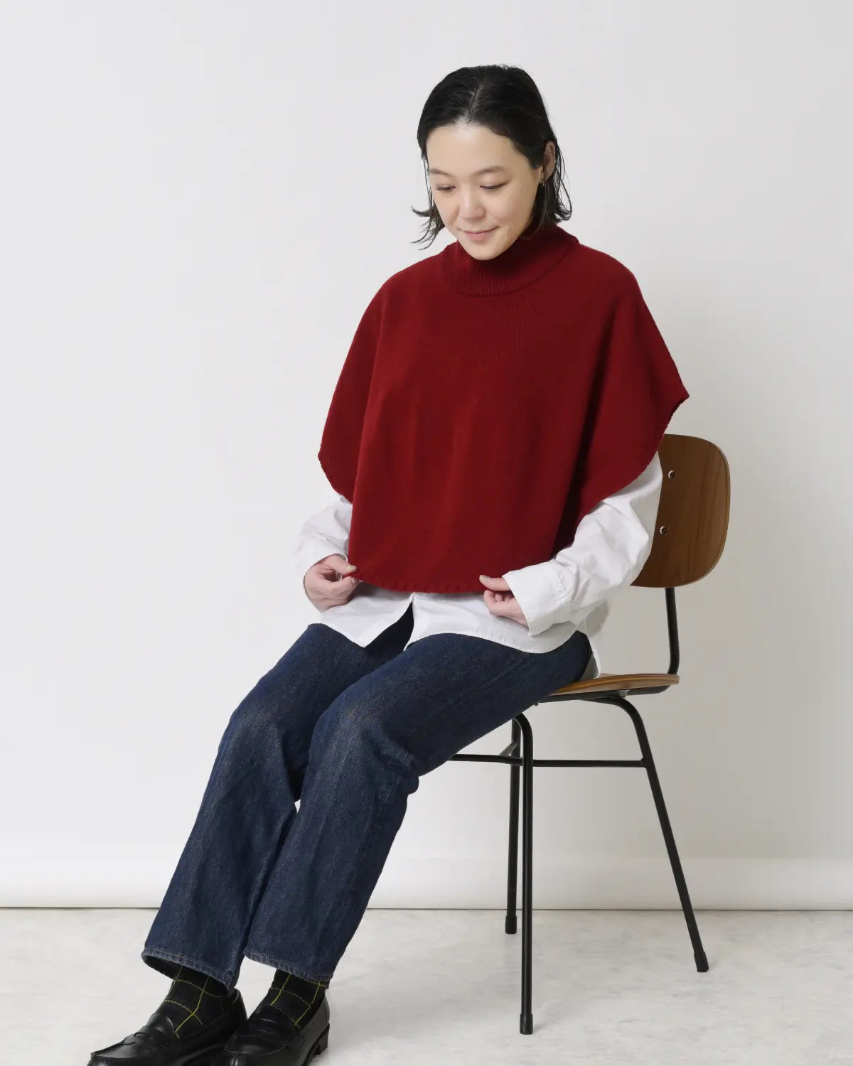 モデル身長：155cm#カラー_02 レンガ